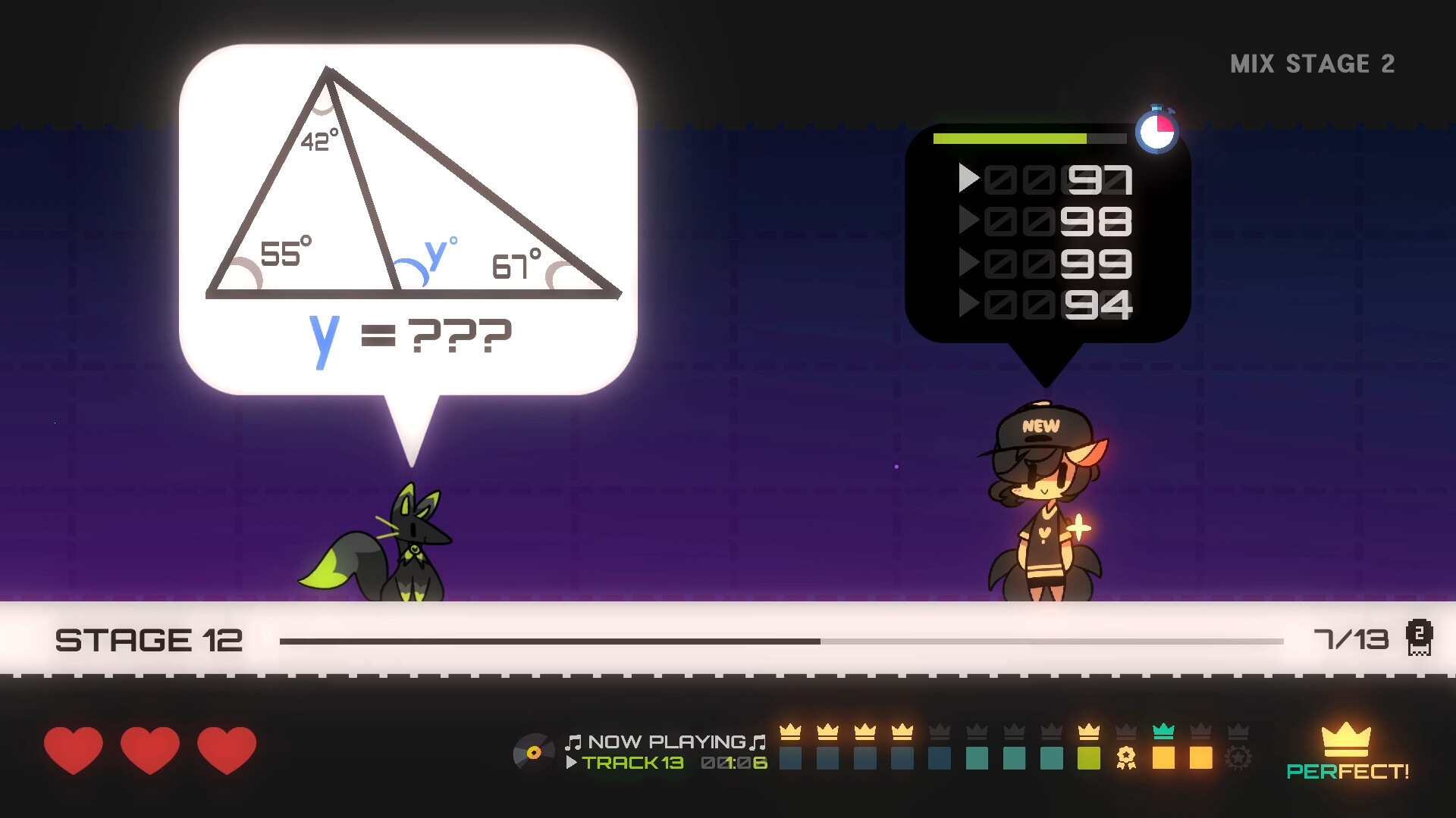 Mini Star Math: 3 Hearts screenshot 12