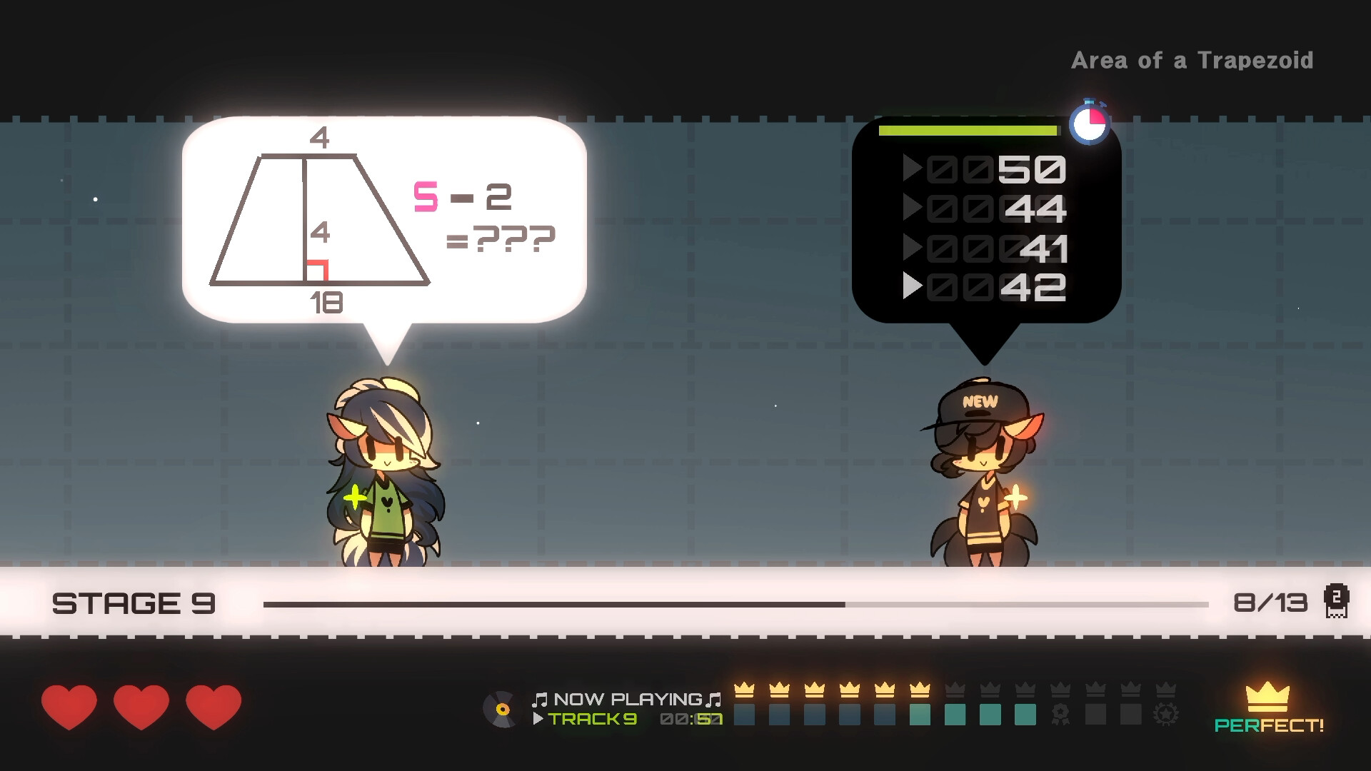 Mini Star Math: 3 Hearts screenshot 4