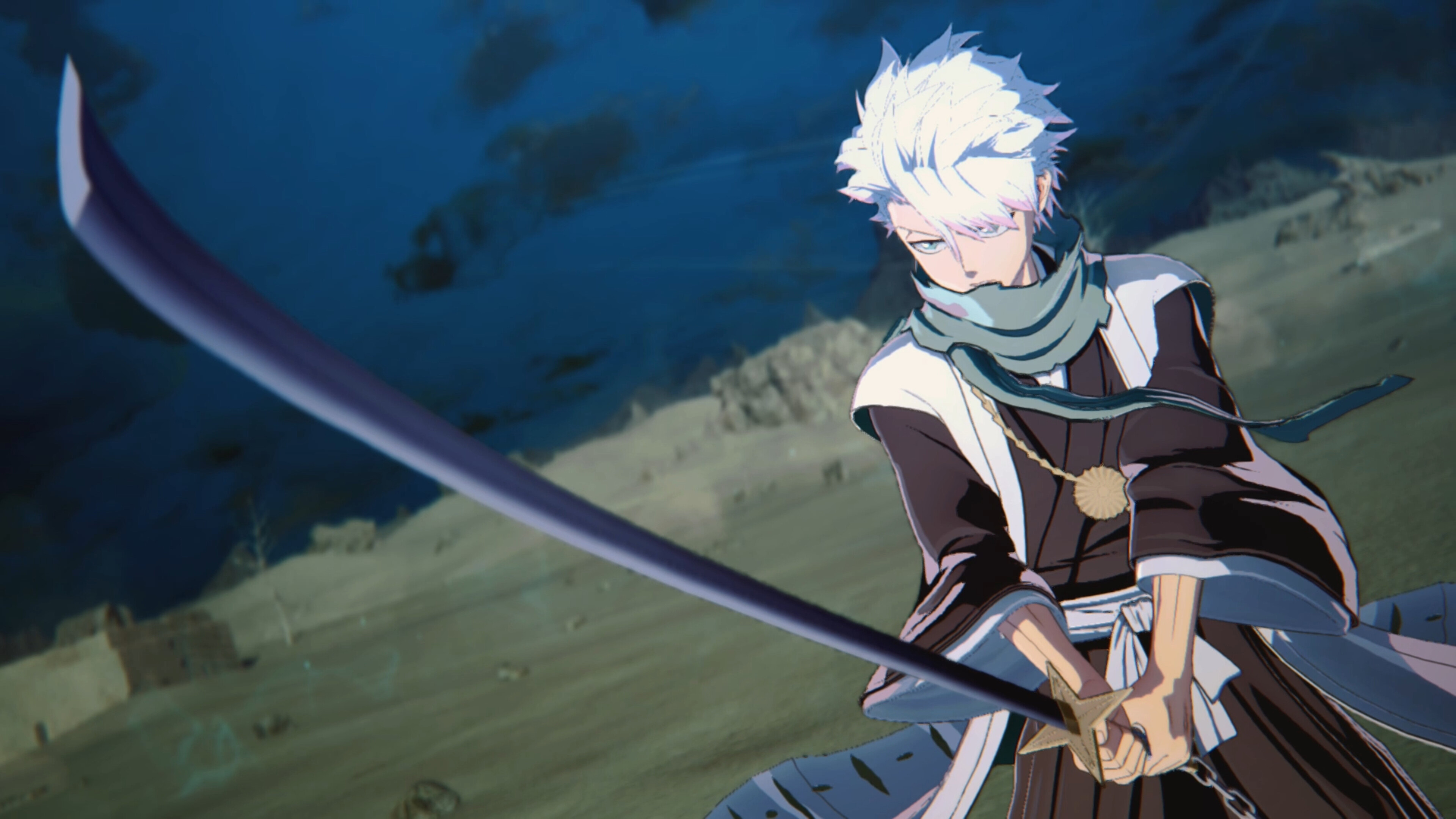 BLEACH Rebirth of Souls - Thousand-Year Blood War Toshiro Hitsugaya & Yoruichi Shihoin Costume Set screenshot 1