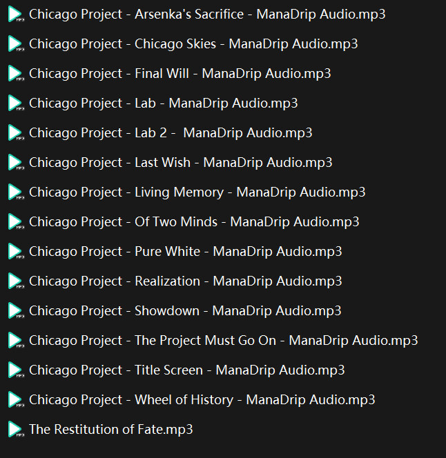 Chicago Project Soundtrack screenshot 1