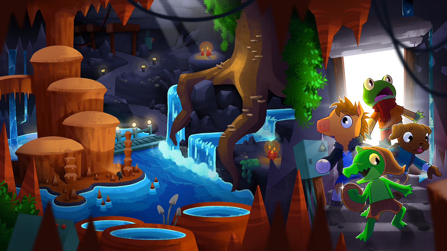 Lil Gator Game: In the Dark on Steam