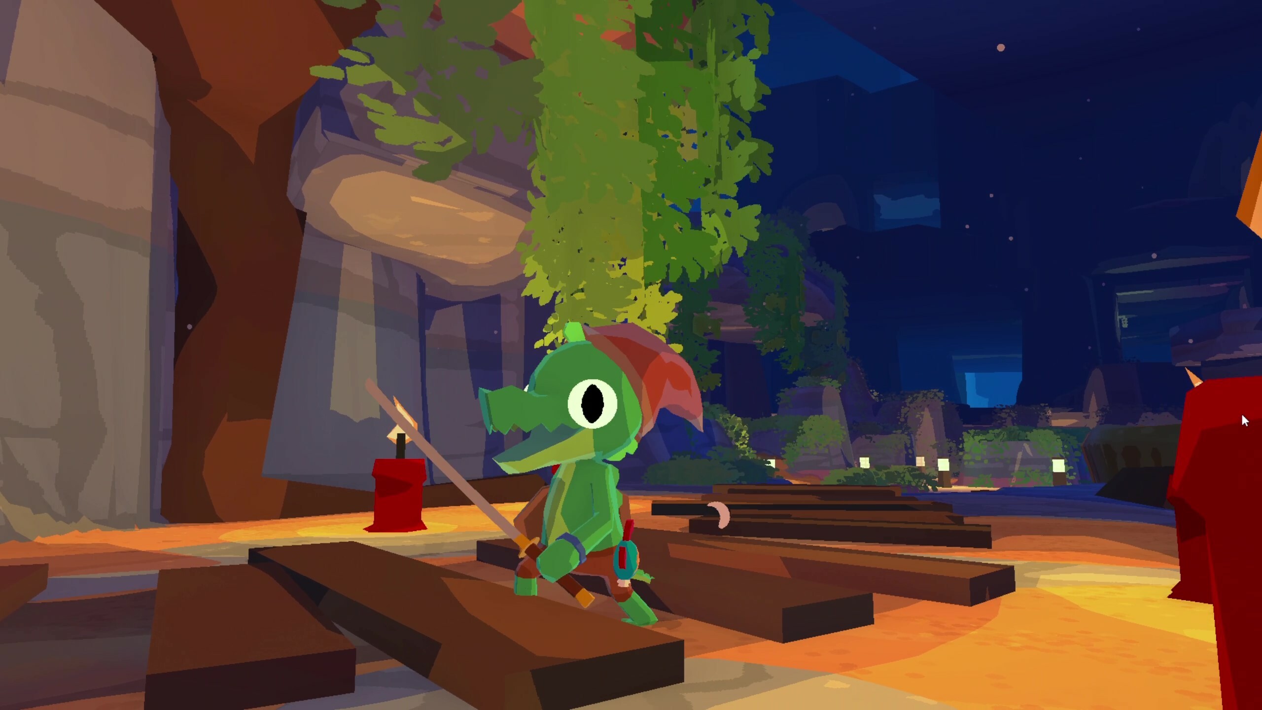 Lil Gator Game: In the Dark screenshot 8