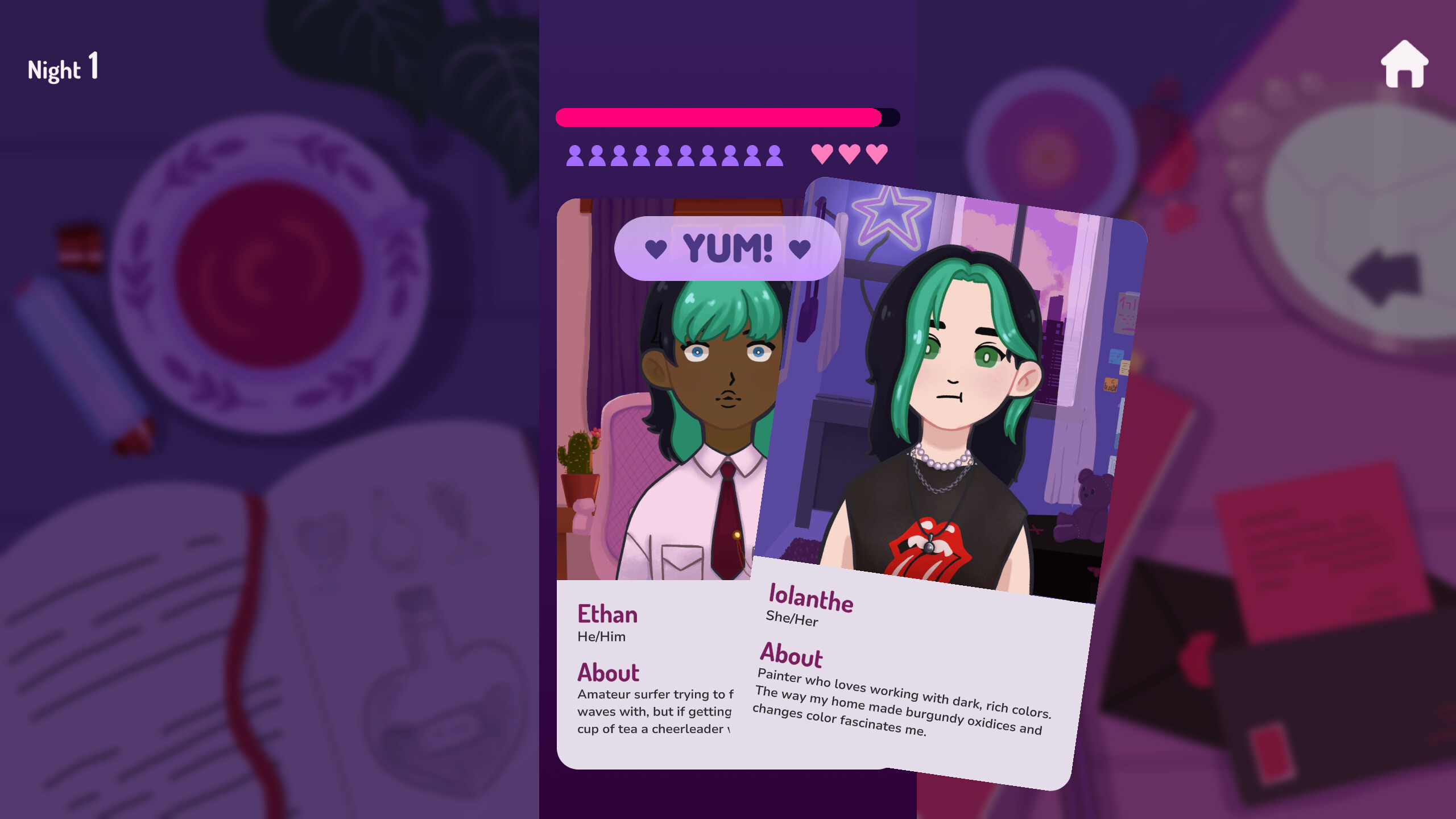 Love at first Bite screenshot 1