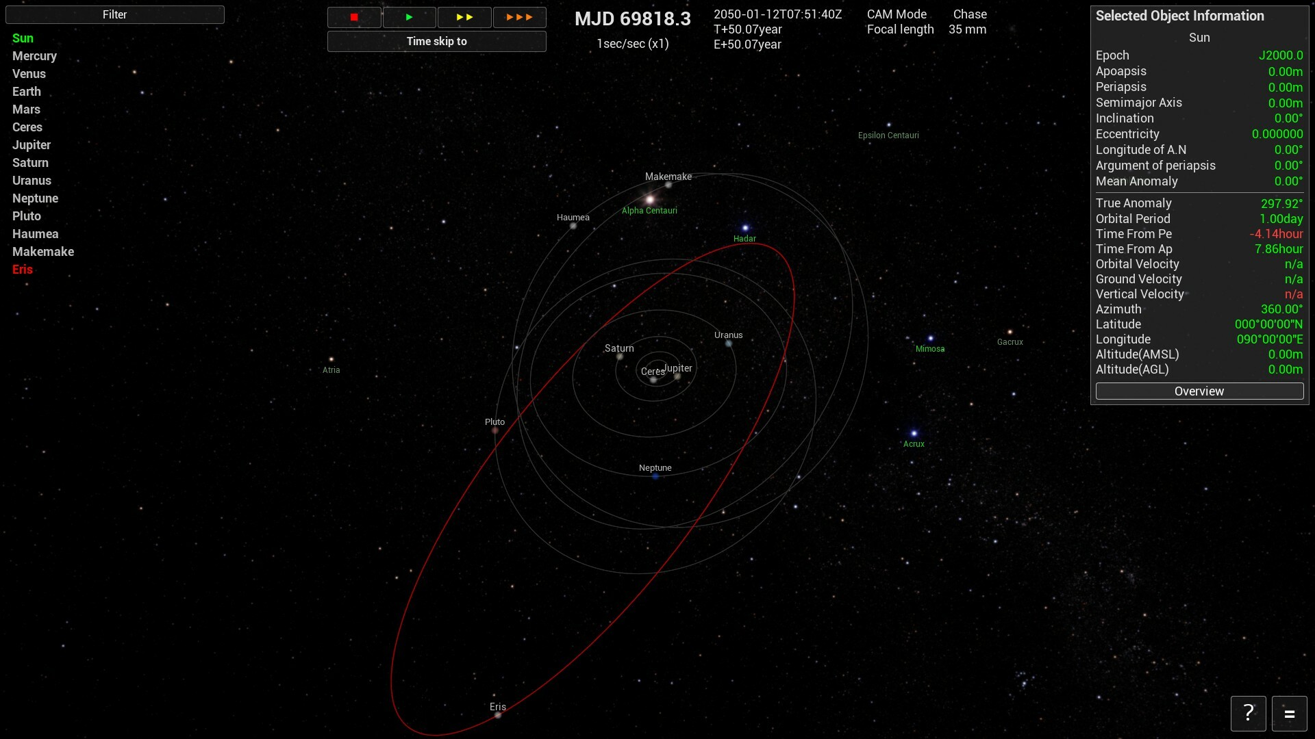 Keplerian Space Discovery screenshot 10