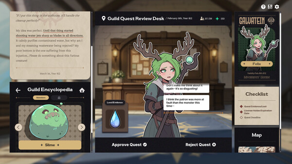 Galvatein : Adventurers' Guild screenshot