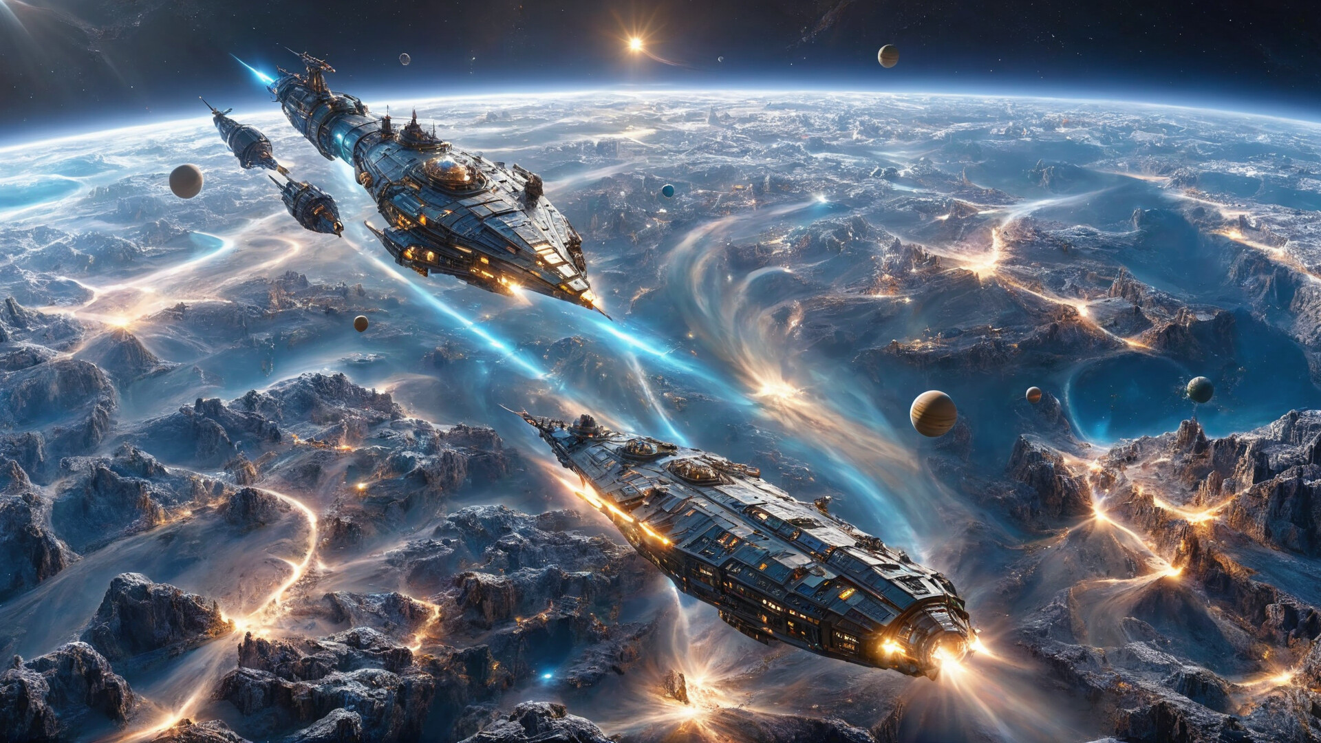 Ultimate Space Battleship screenshot 1