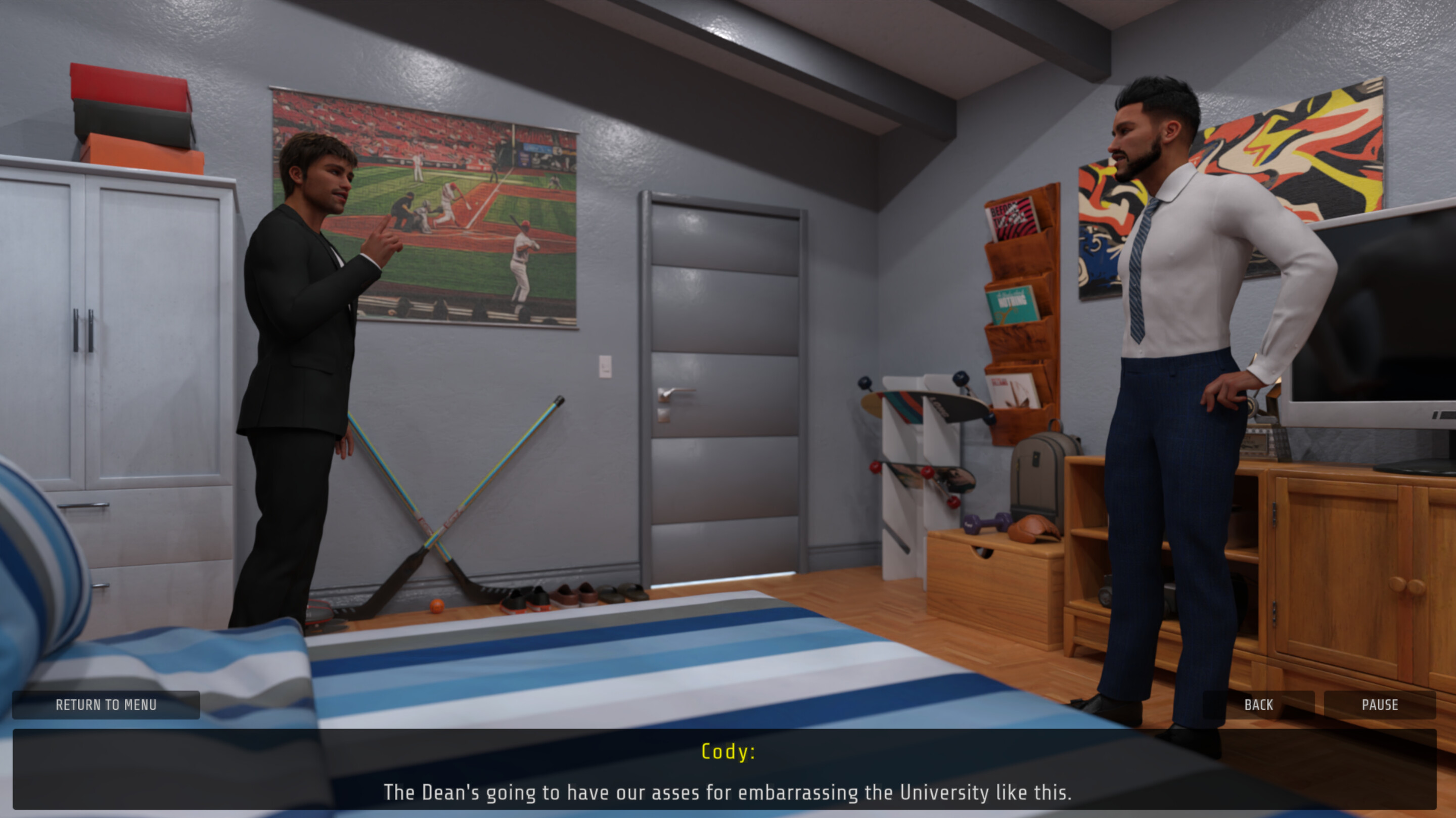 College Gay Sex - Episode 6 screenshot 1