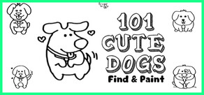 101 Cute Dogs: Find & Paint
