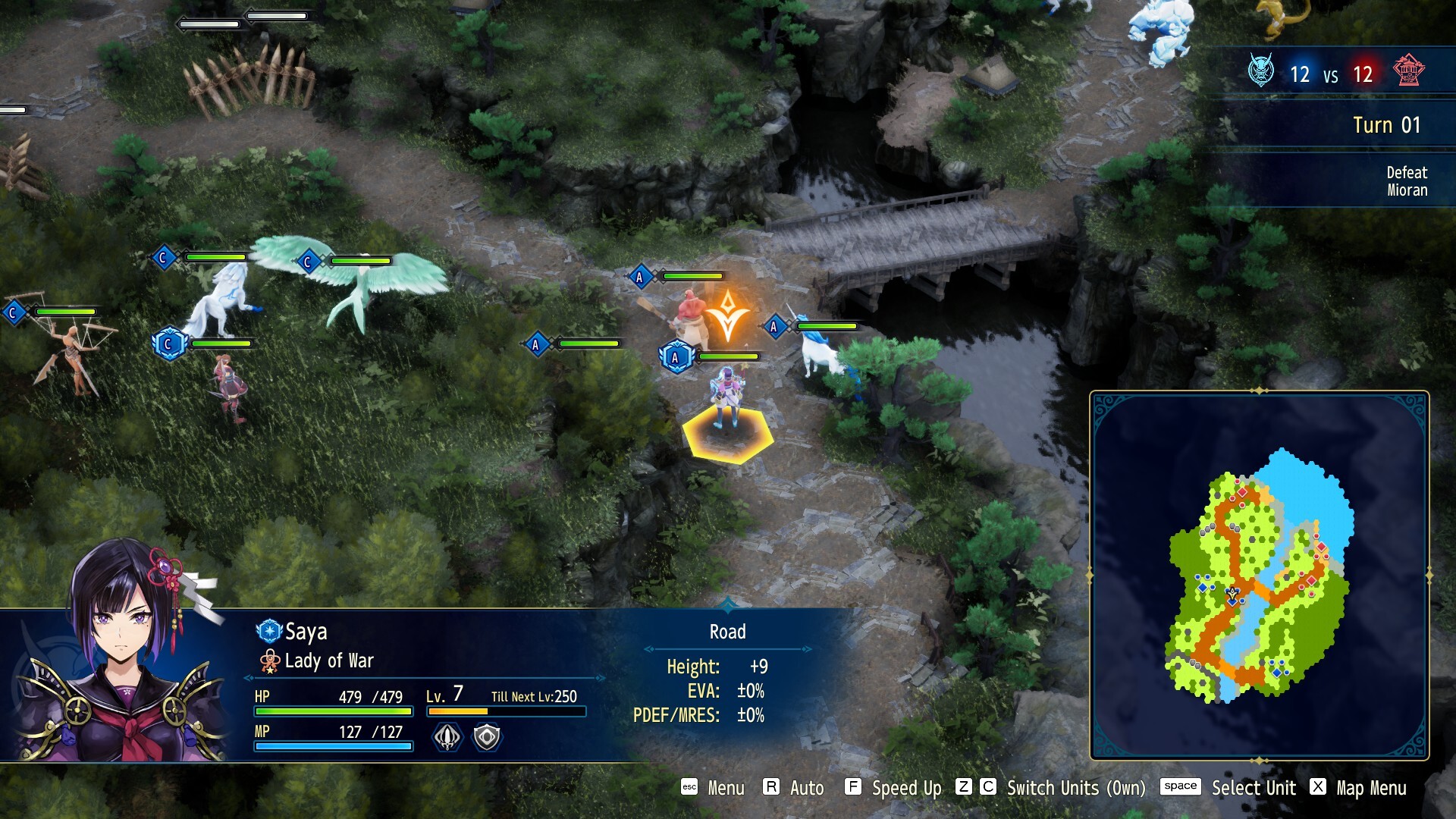BRIGANDINE ABYSS gameplay screenshot 2