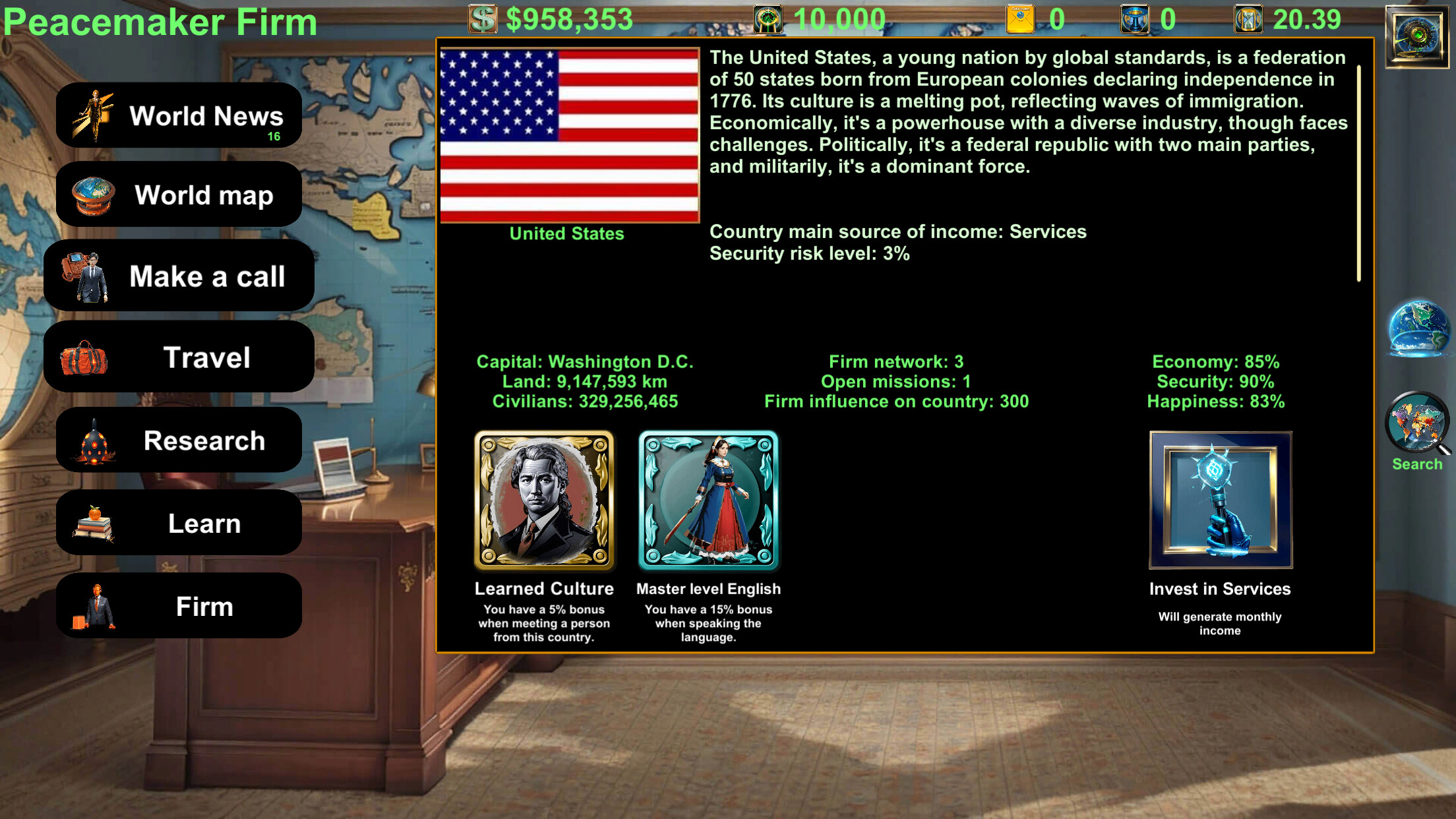 World Diplomat screenshot 6