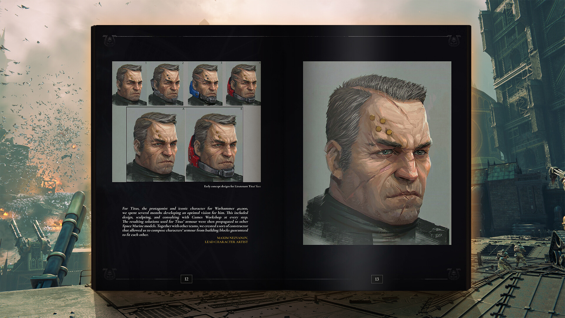 Warhammer 40,000: Space Marine 2 - Digital Artbook screenshot 1