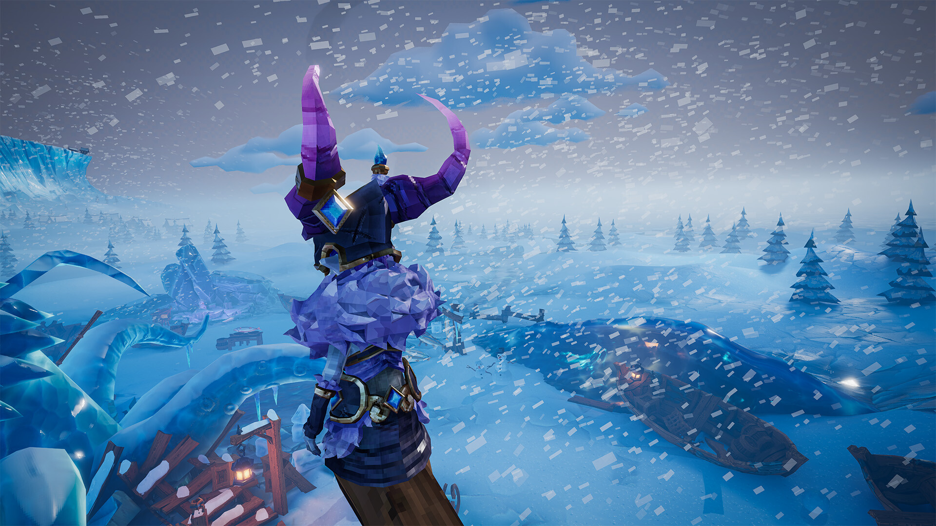 Winter Storm Witch screenshot 2