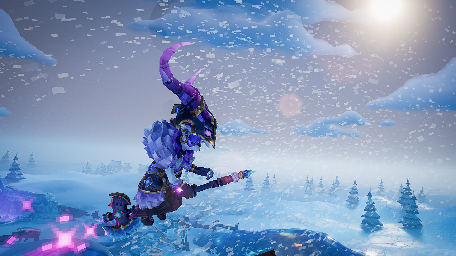 Winter Storm Witch screenshot 3