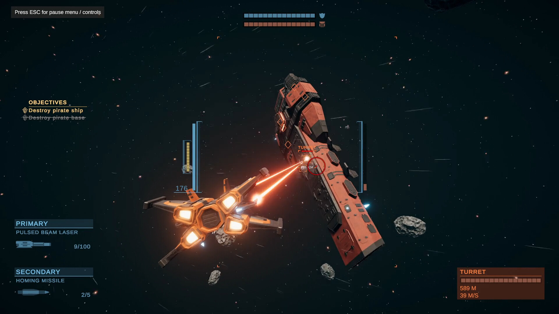 Starship Fighters: Galactic Warfare screenshot 3