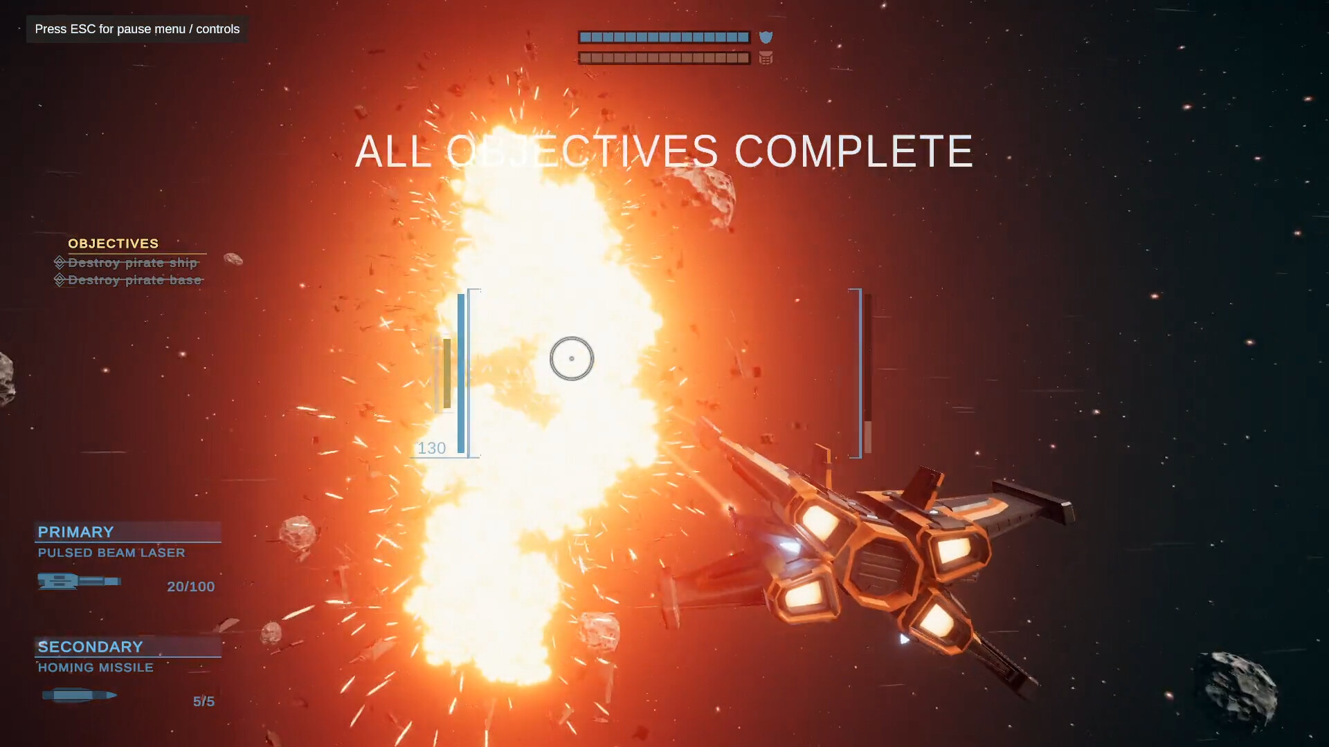 Starship Fighters: Galactic Warfare screenshot 2