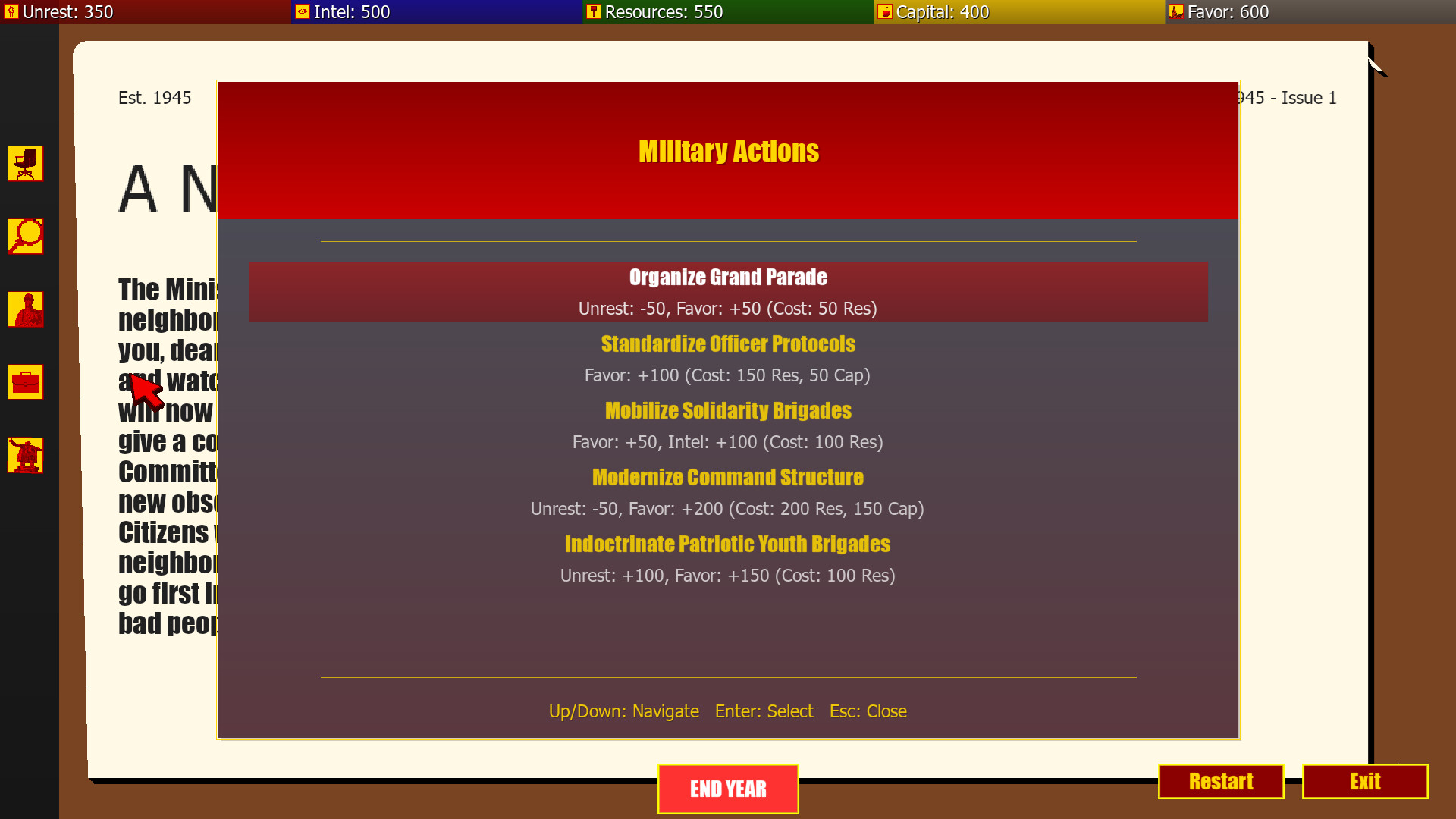 Politburo Simulator screenshot 4