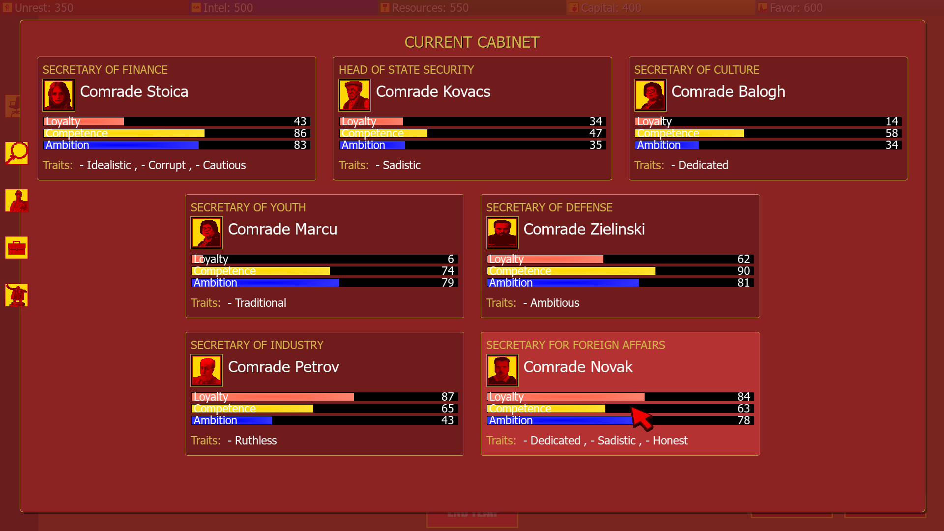 Politburo Simulator screenshot 3
