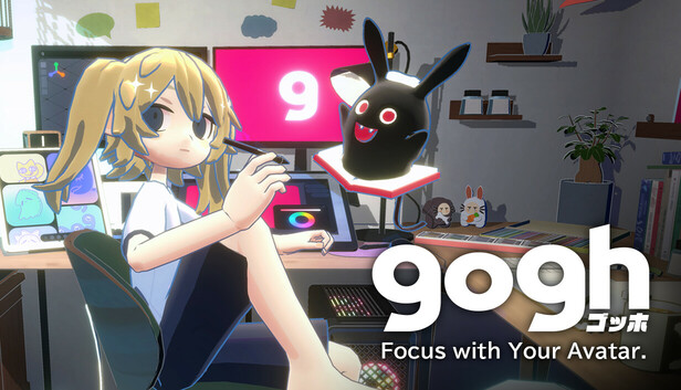 gogh: Focus with Your Avatar on Steam