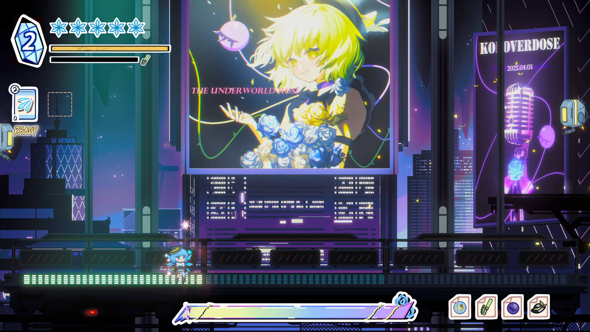 Touhou Hero of Ice Fairy DLC1 - Rose Idol screenshot 1