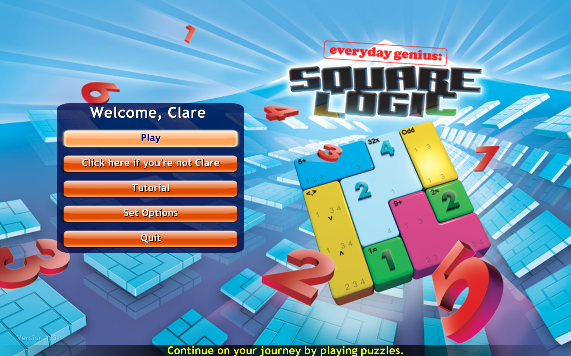 Everyday Genius: SquareLogic screenshot 1
