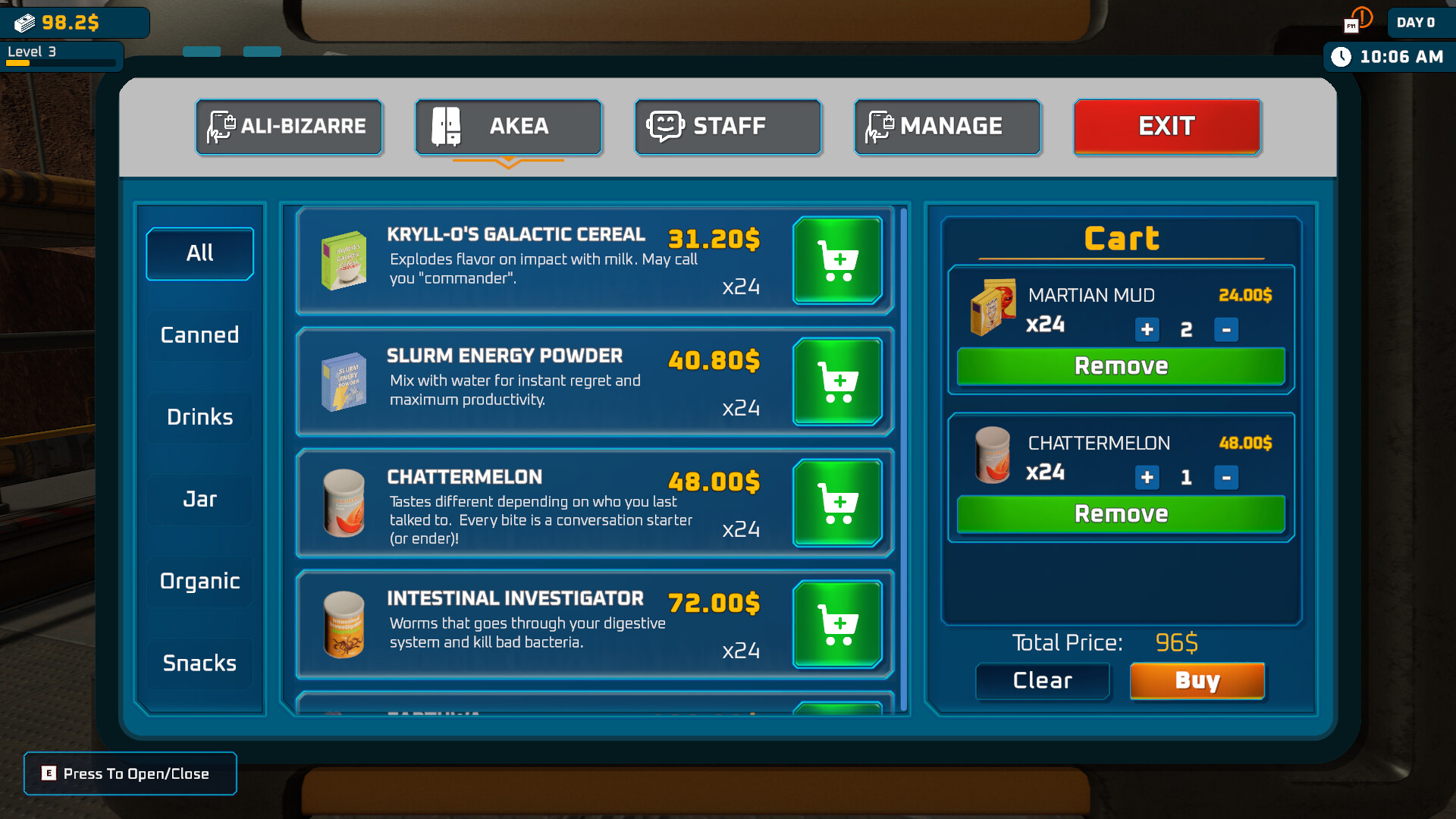 Alien Market Simulator screenshot 8