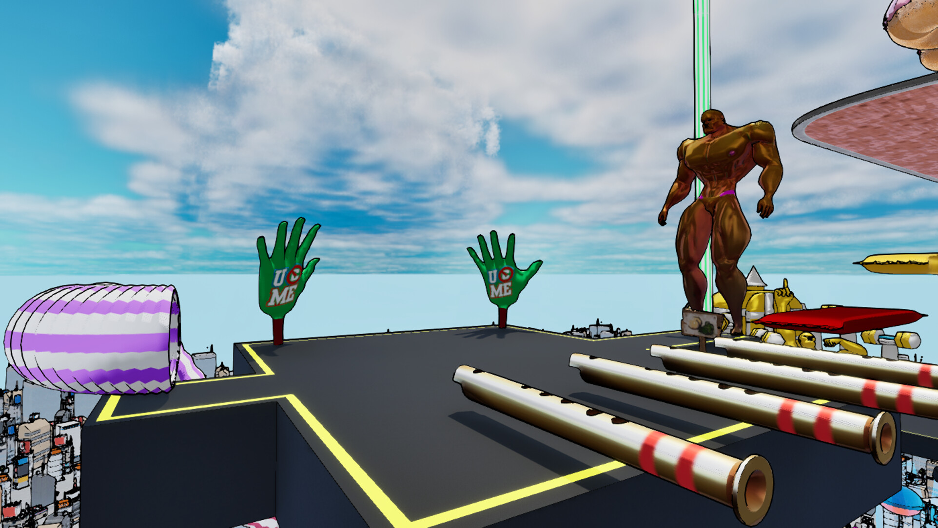 Flat Fat Fartfest screenshot 1