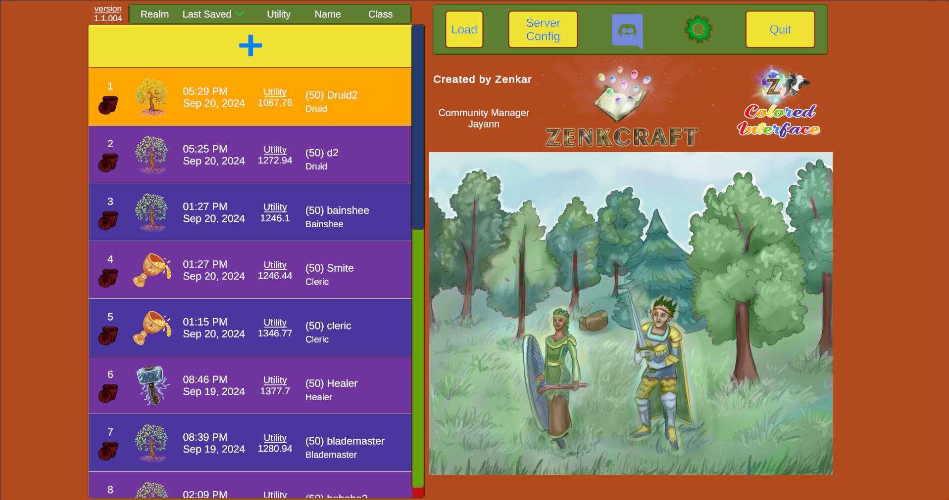 Zenkcraft - Colored Interface screenshot 7