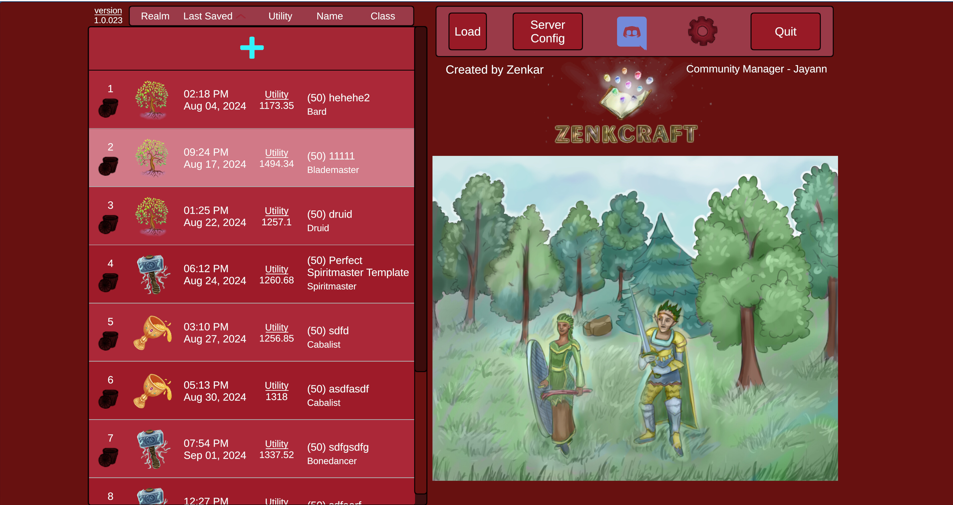 Zenkcraft - Colored Interface screenshot 1