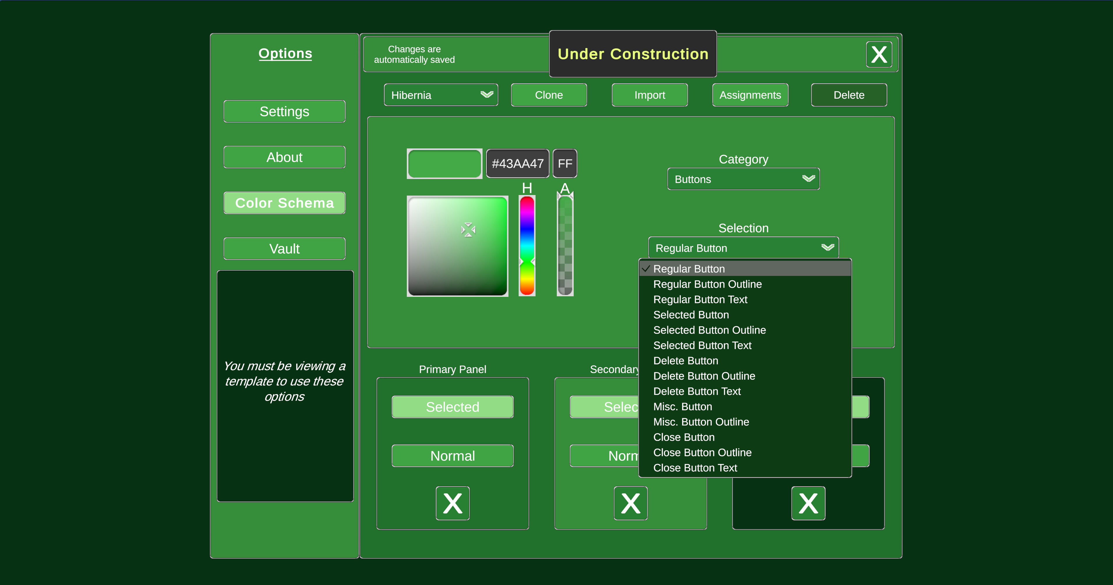 Zenkcraft - Colored Interface screenshot 5