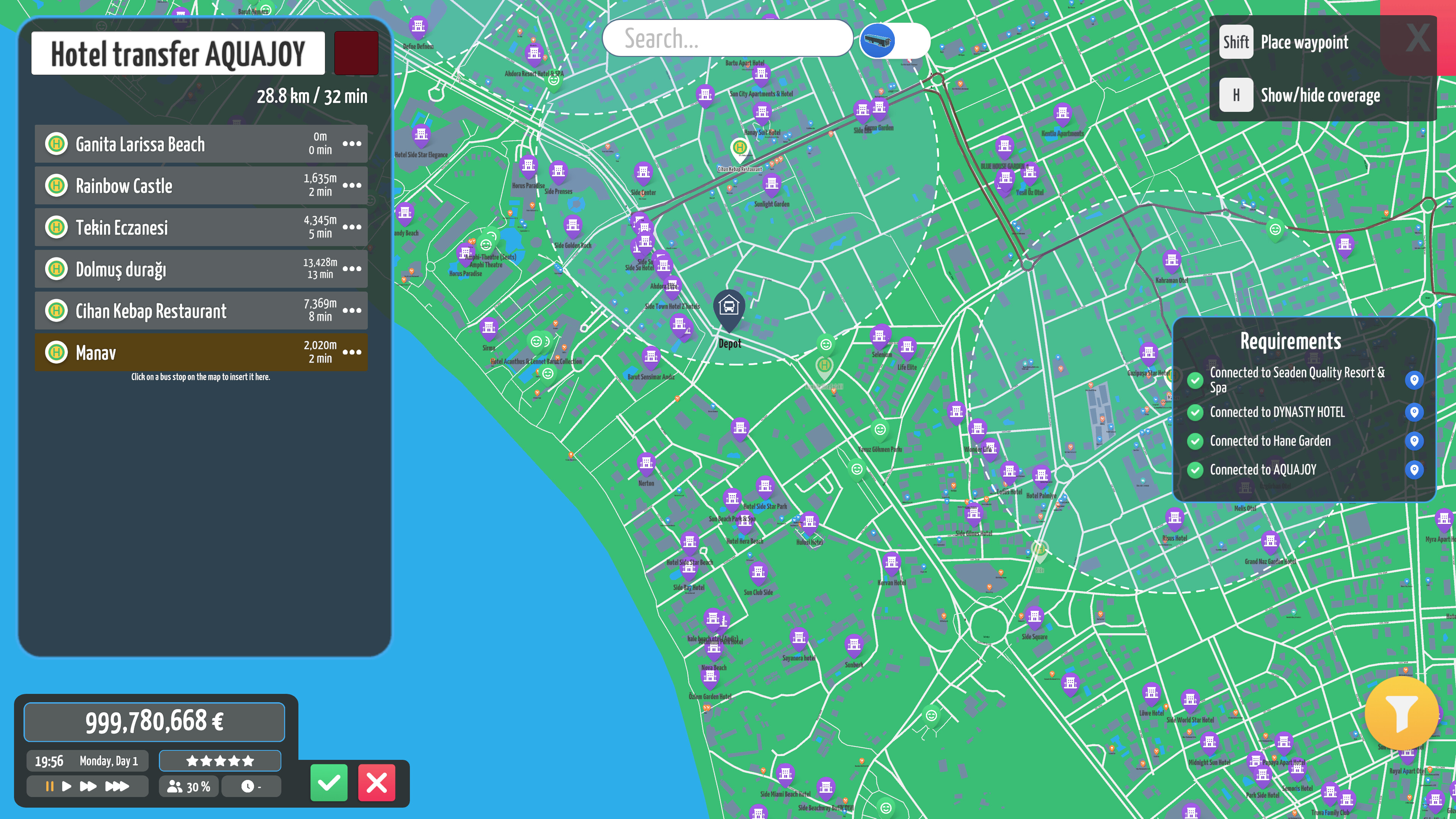 City Bus Manager - Holiday Resorts & Sightseeing Buses screenshot 7