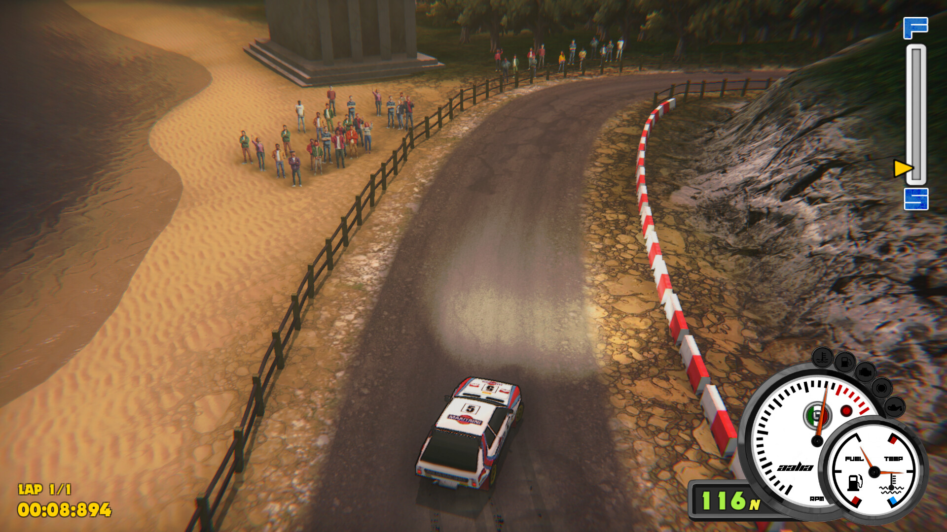 Super Woden: Rally Edge screenshot 6