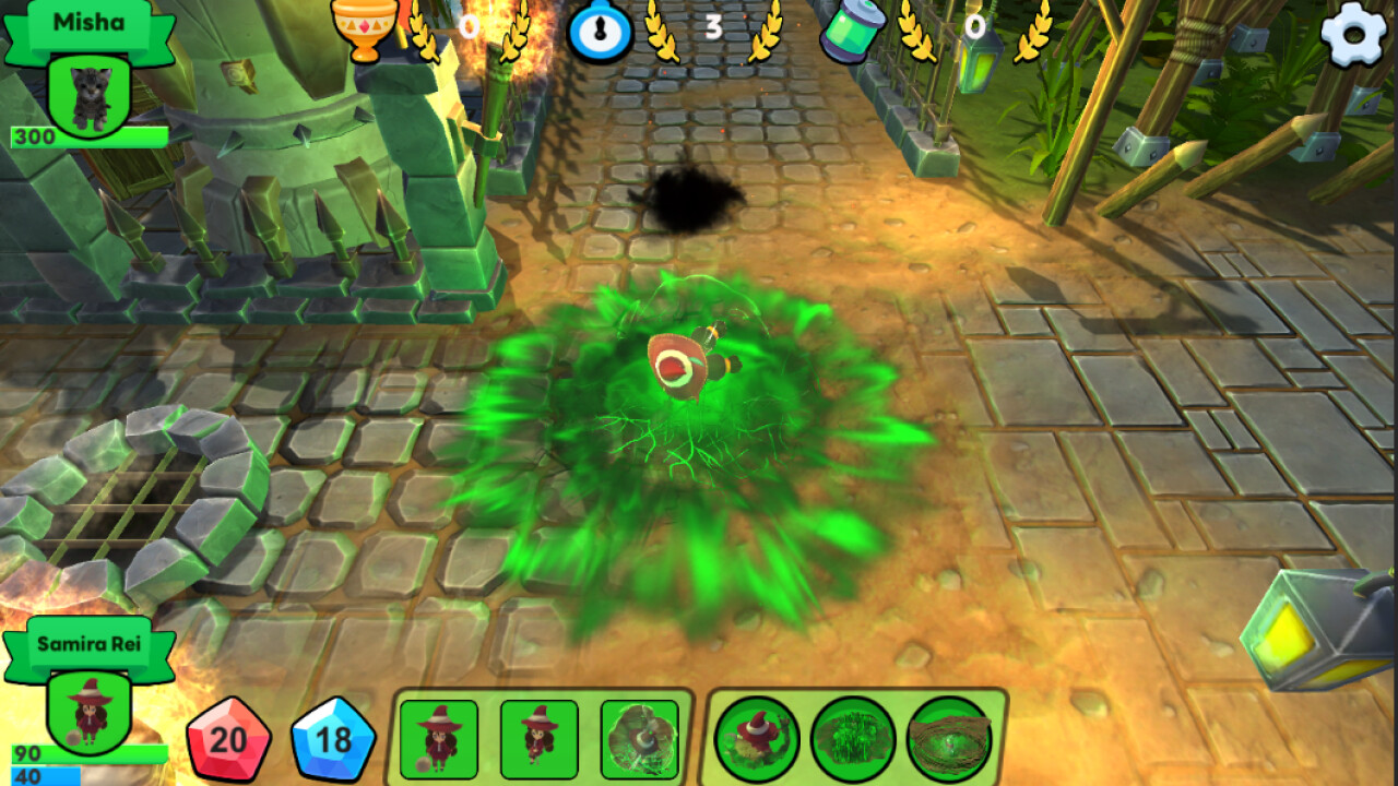Little Witches vs Monsters screenshot 2