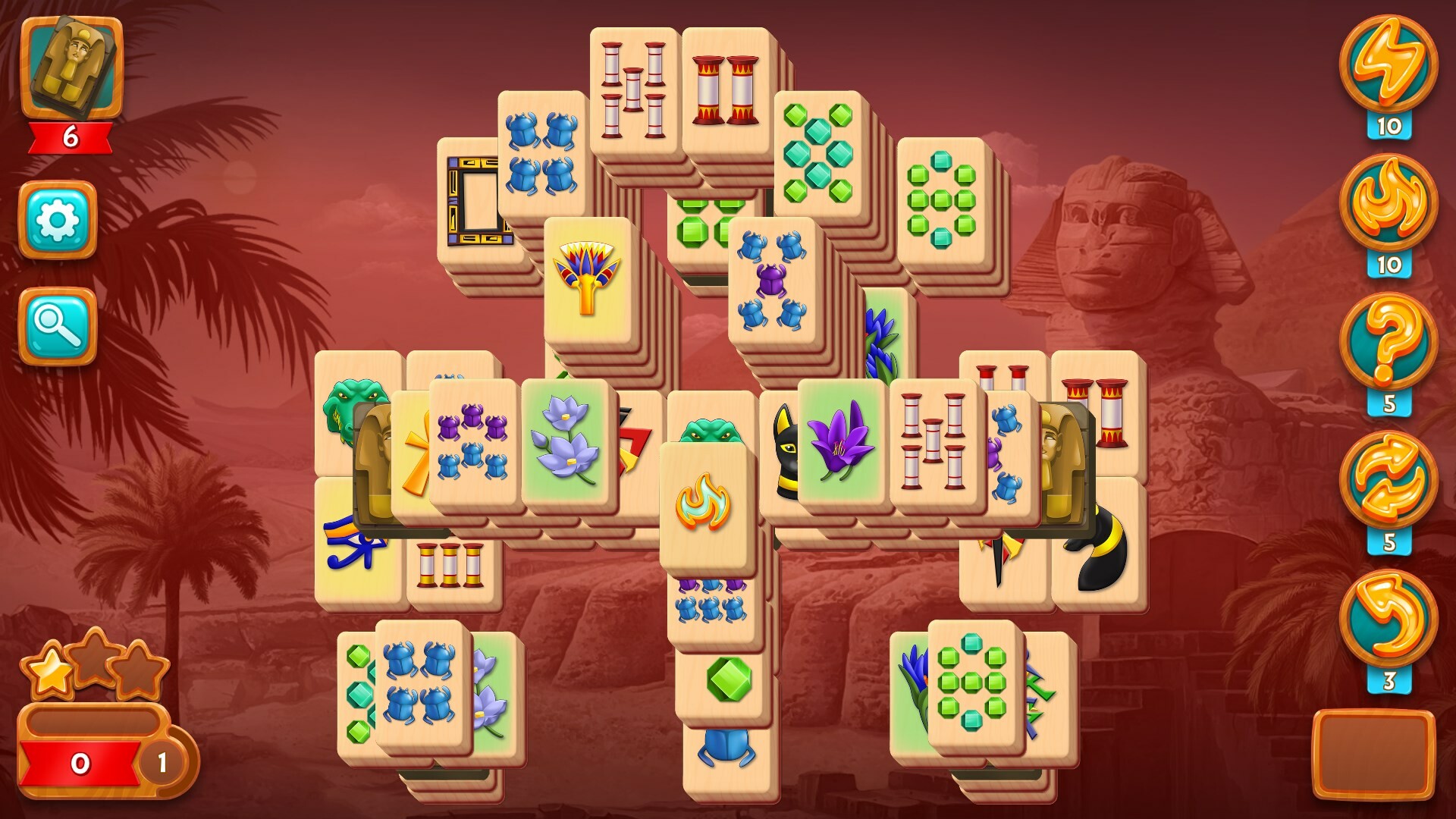 Mahjong Riddles: Egypt screenshot 6