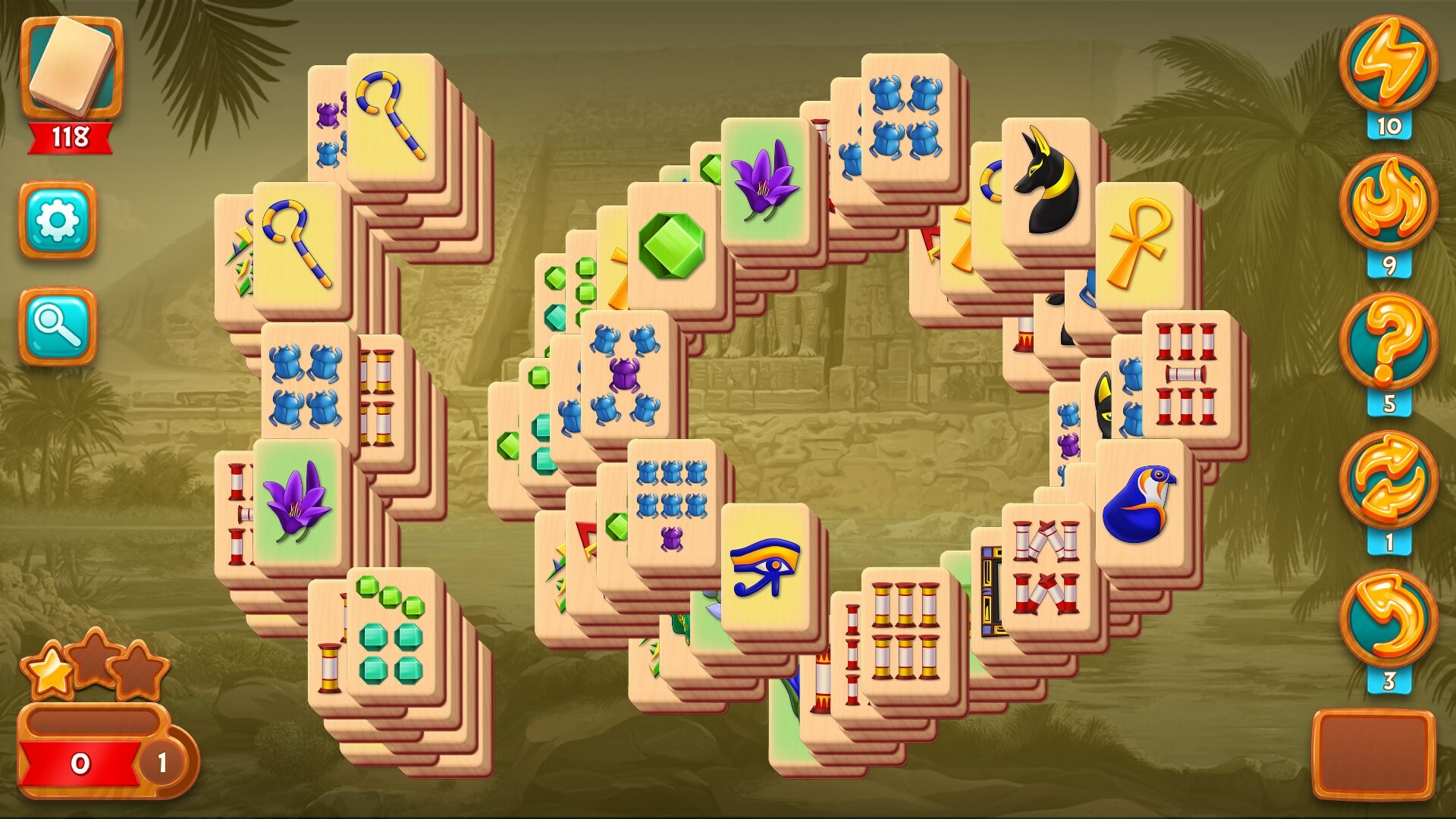 Mahjong Riddles: Egypt screenshot 1