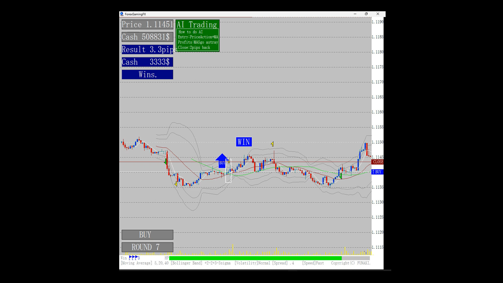 FOREX GAMING FX screenshot 1