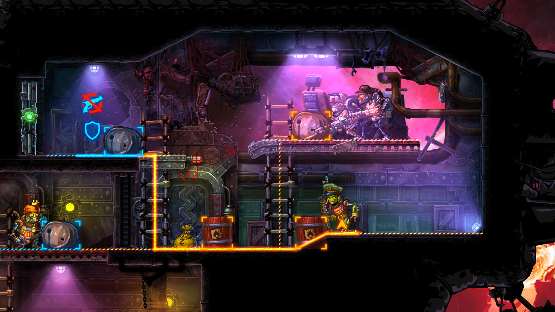 SteamWorld Heist screenshot 2