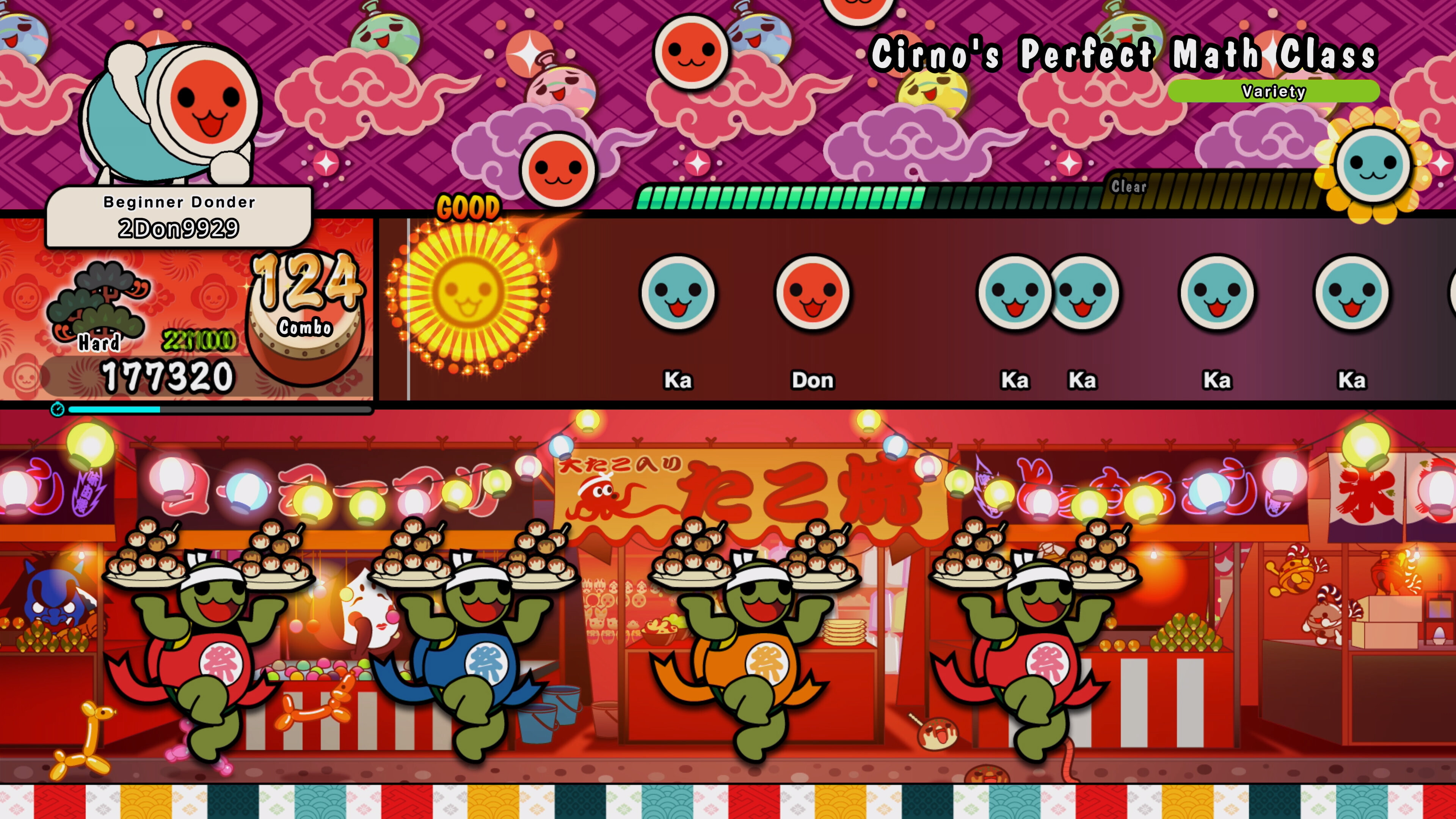 Taiko no Tatsujin: Rhythm Festival - Touhou Project Arrangements Pack Vol. 1 screenshot 1