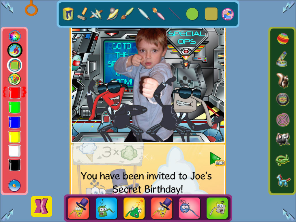 Bin Weevils Arty Arcade screenshot 7