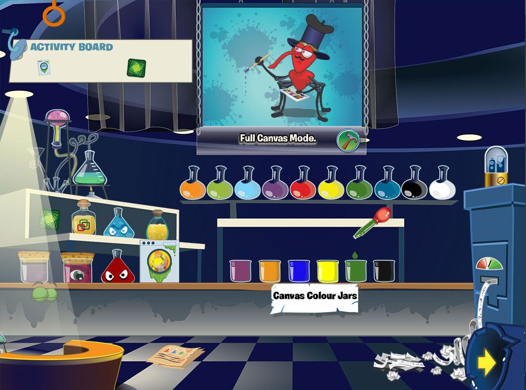 Bin Weevils Arty Arcade screenshot 4