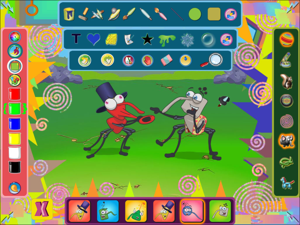 Bin Weevils Arty Arcade screenshot 10