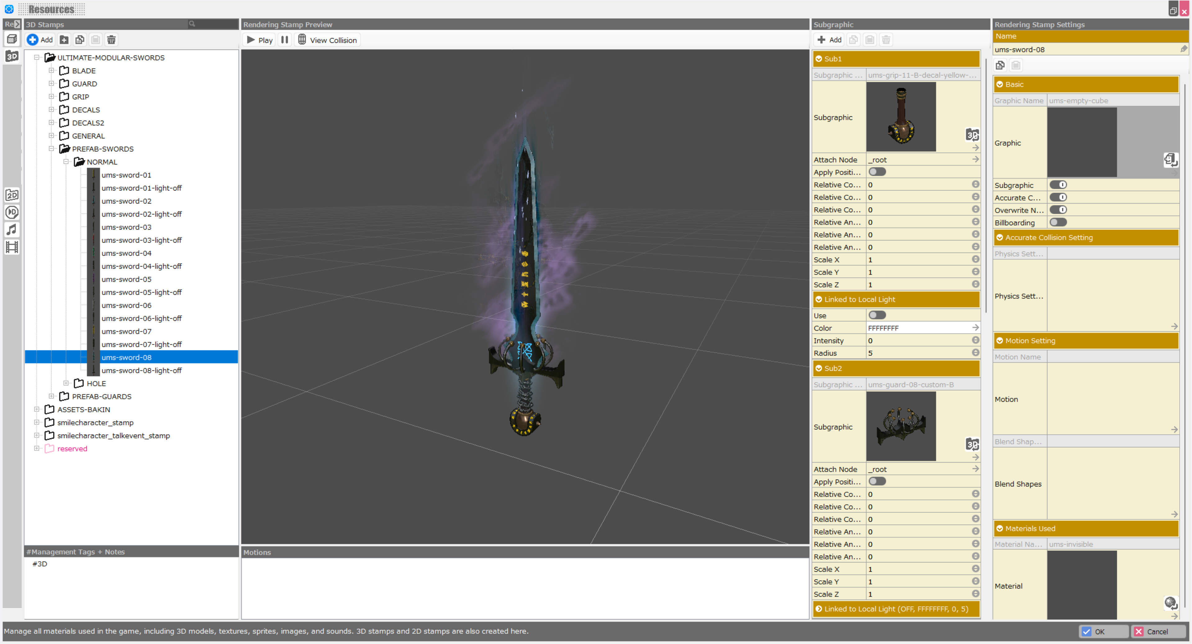 RPG Developer Bakin Ultimate Modular Swords screenshot 2
