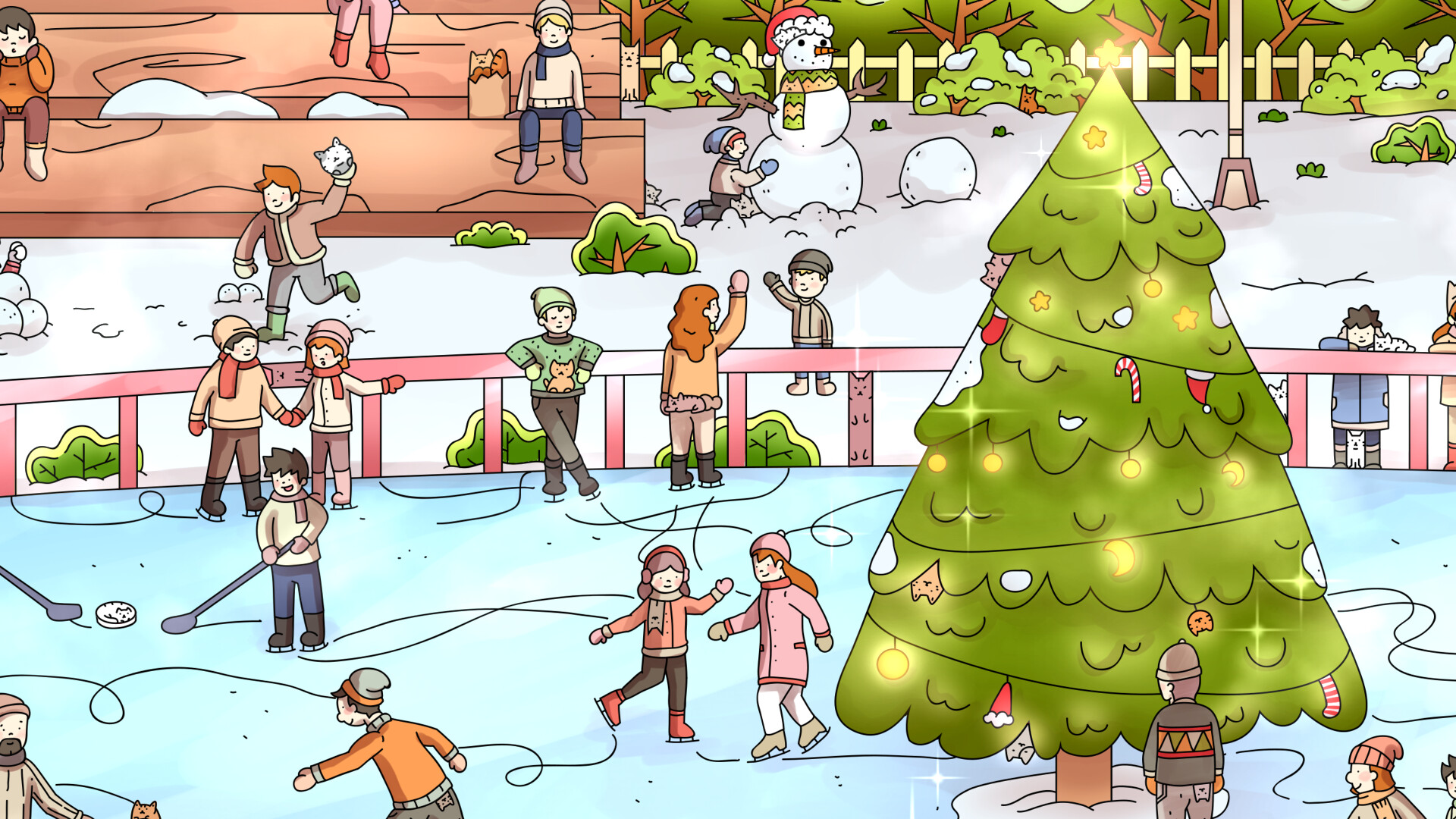Travellin Cats in Christmas - More Merry Levels screenshot 8