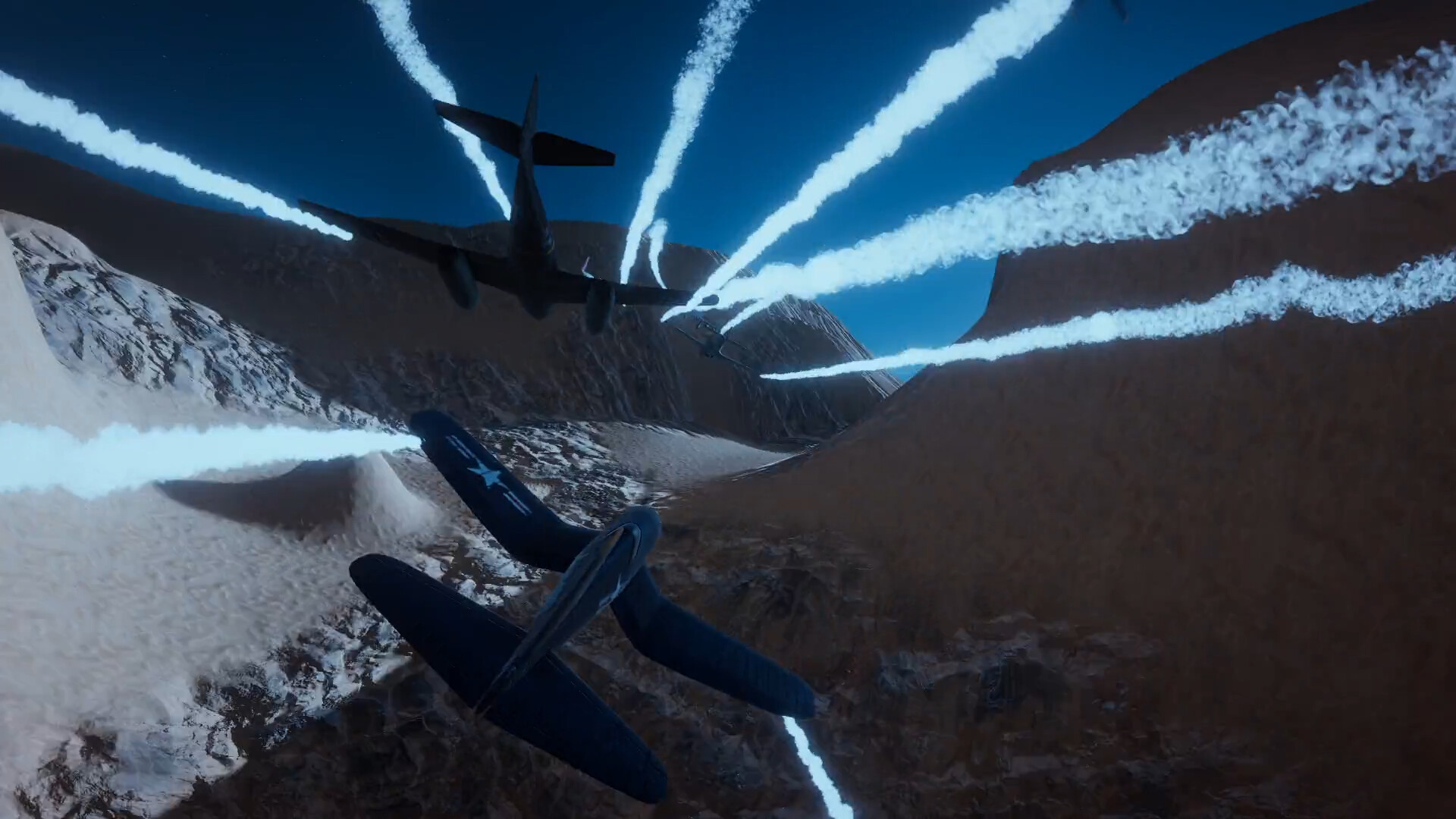 Sky Combat: WWII Warplane Races screenshot 7
