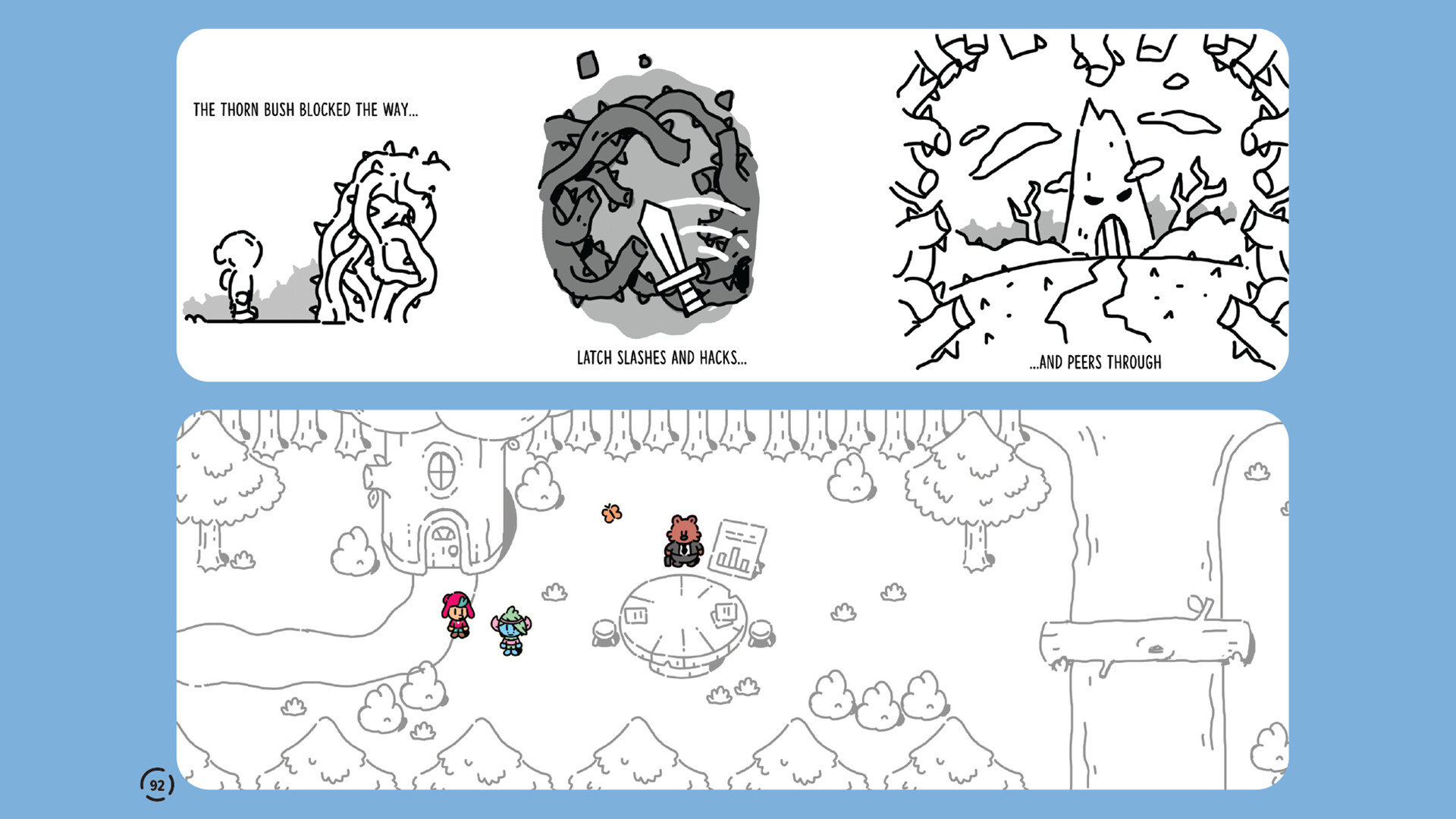 The Plucky Squire - Digital Art Book screenshot 1