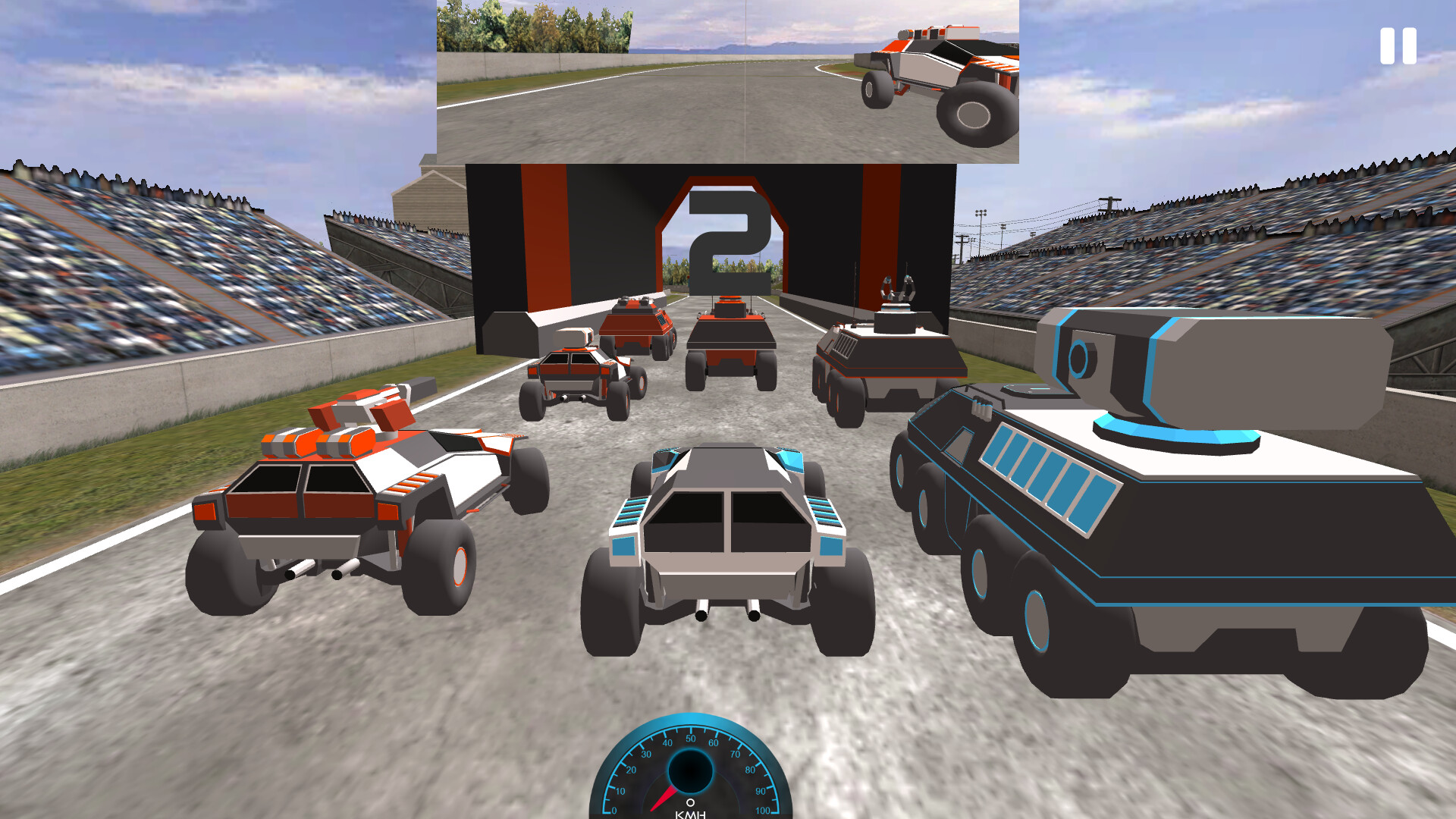 Tanks Racing Sim screenshot 1