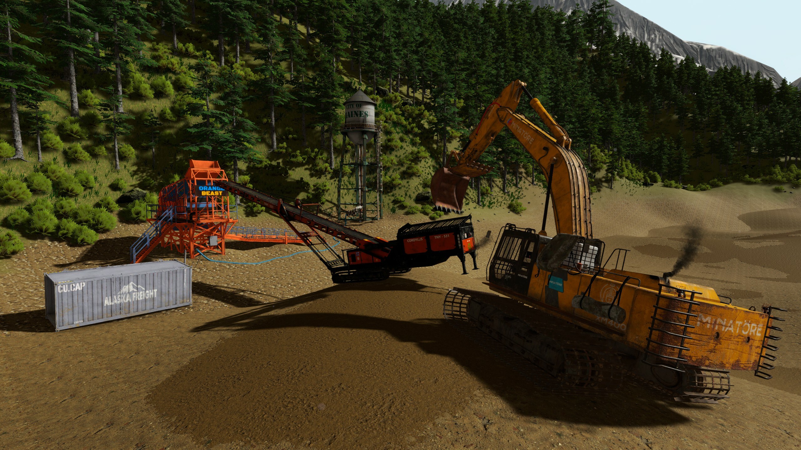 Gold Mining Simulator - Orange Beast screenshot 7