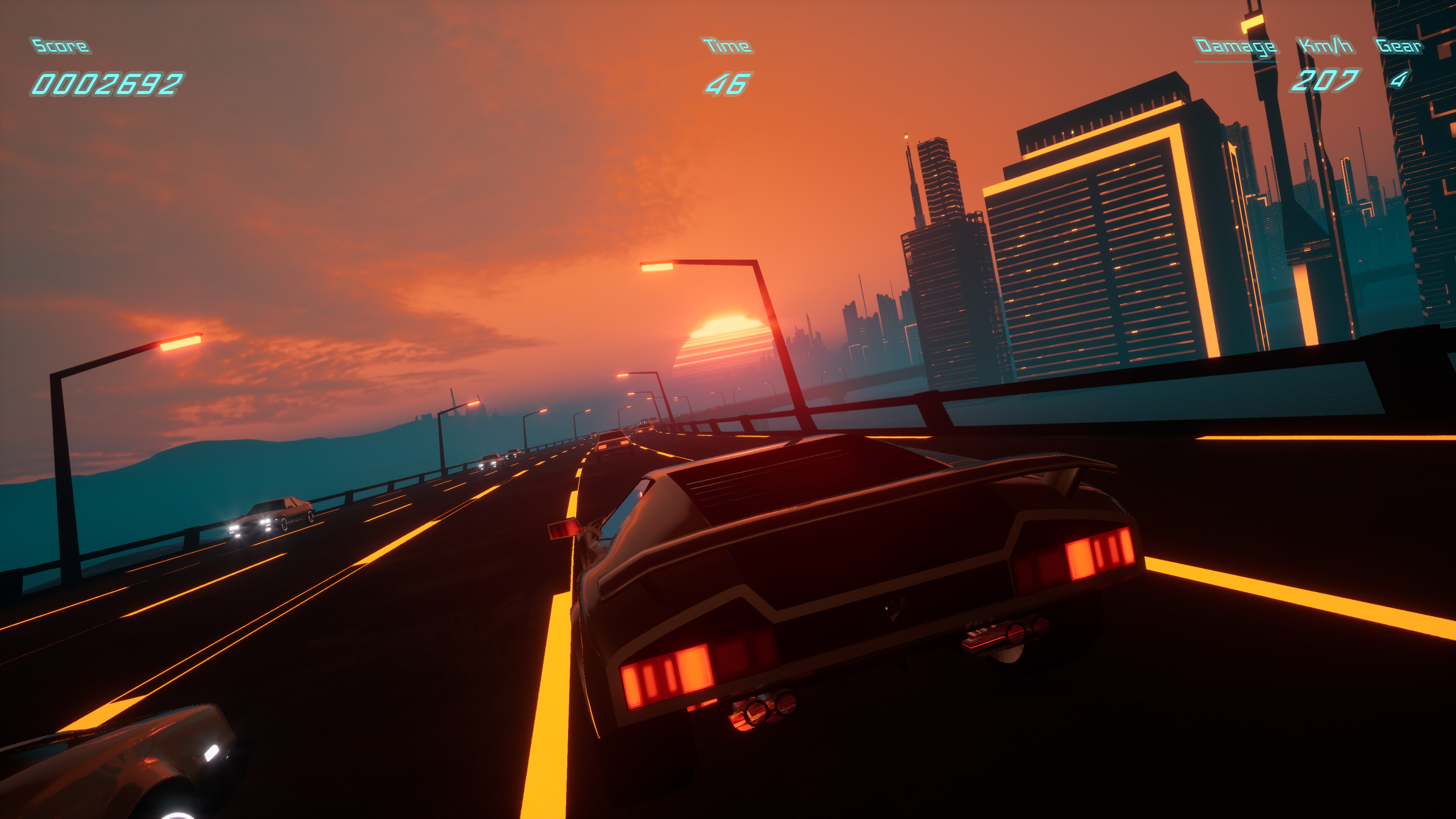 Neon Highways screenshot 7