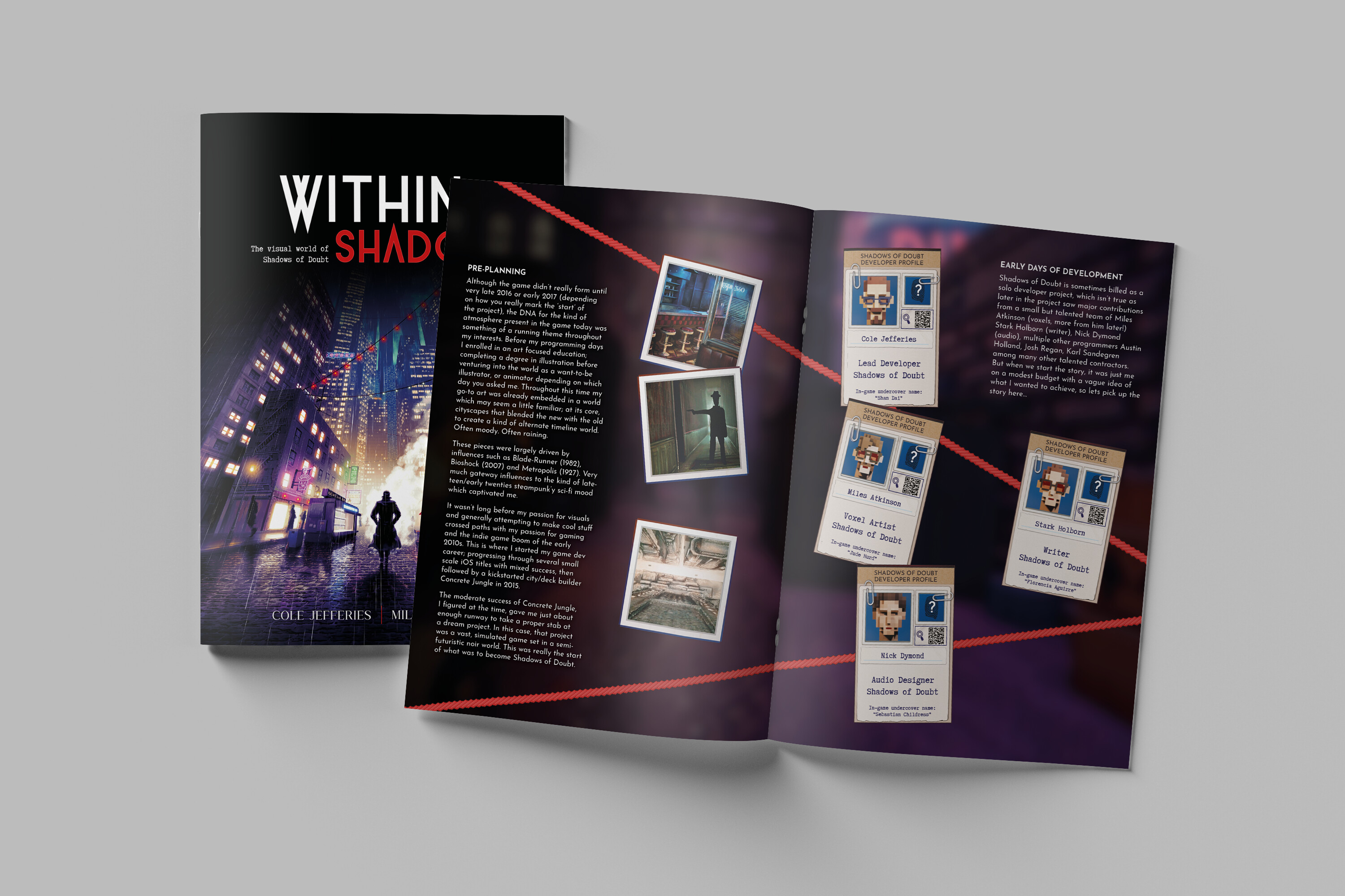 Shadows of Doubt - Digital Artbook screenshot 1
