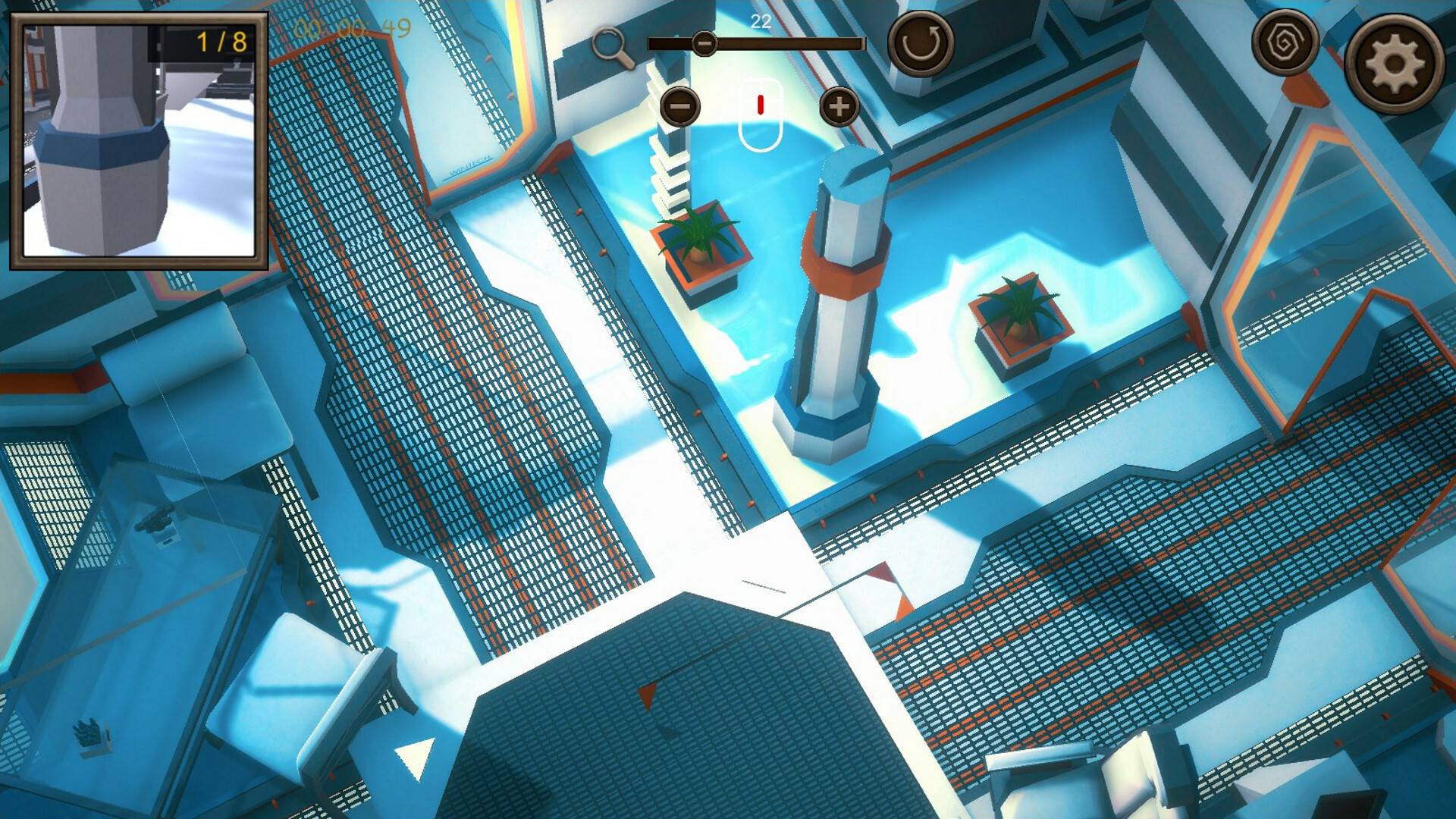 Hidden Space Station Top-Down 3D screenshot 5