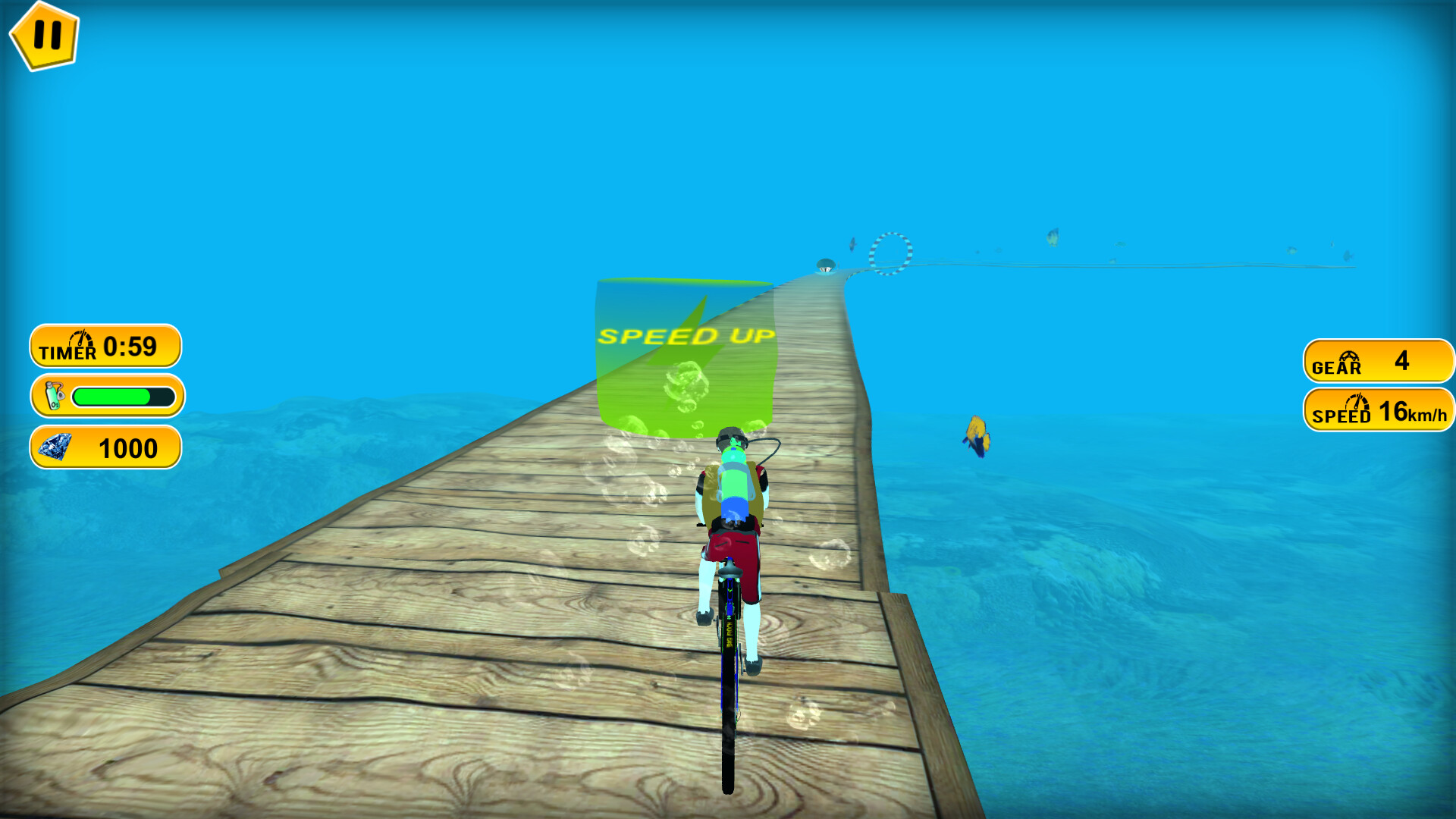 Underwater Cycling screenshot 5